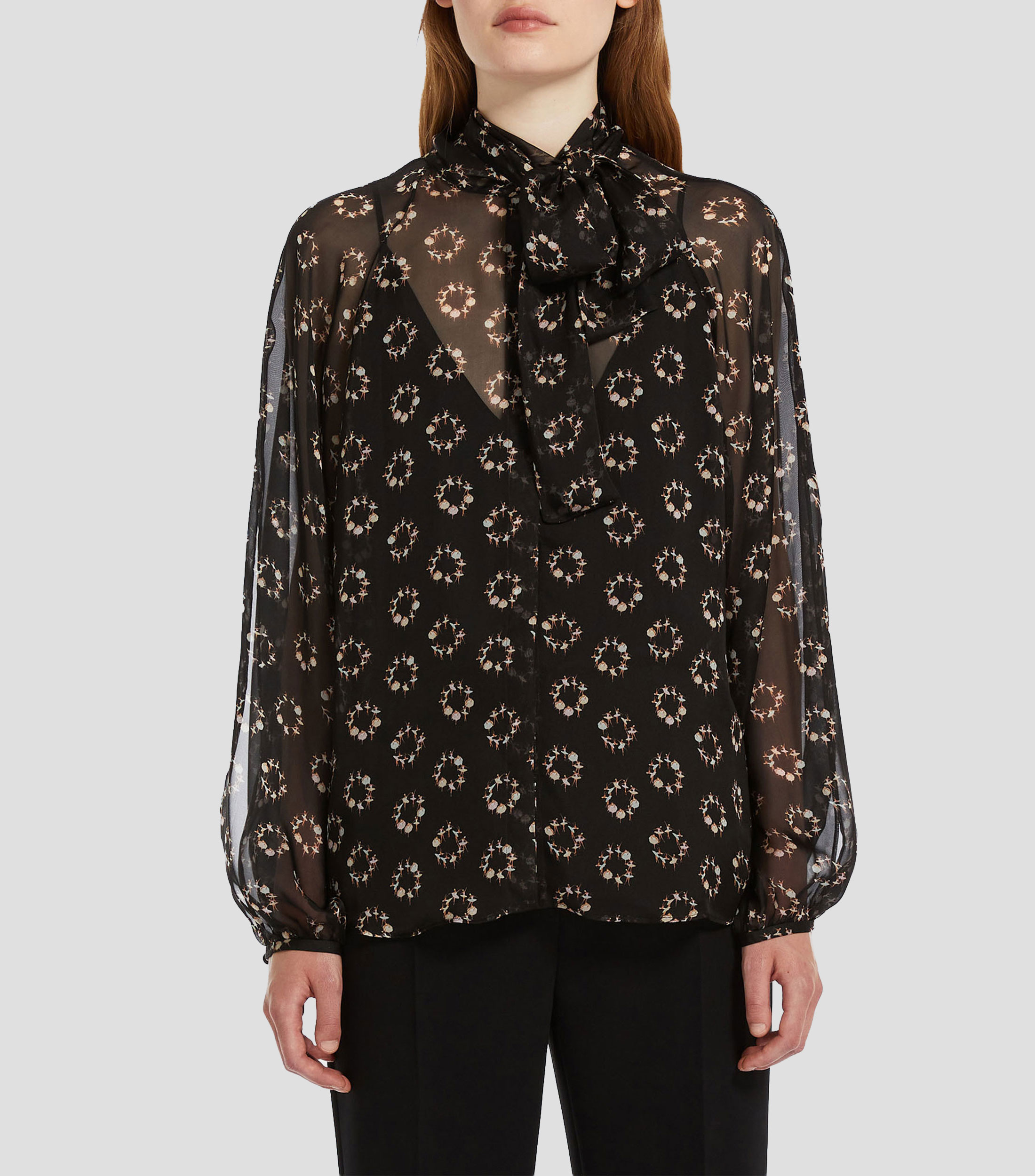 Camisa fantasía manga larga Mujer