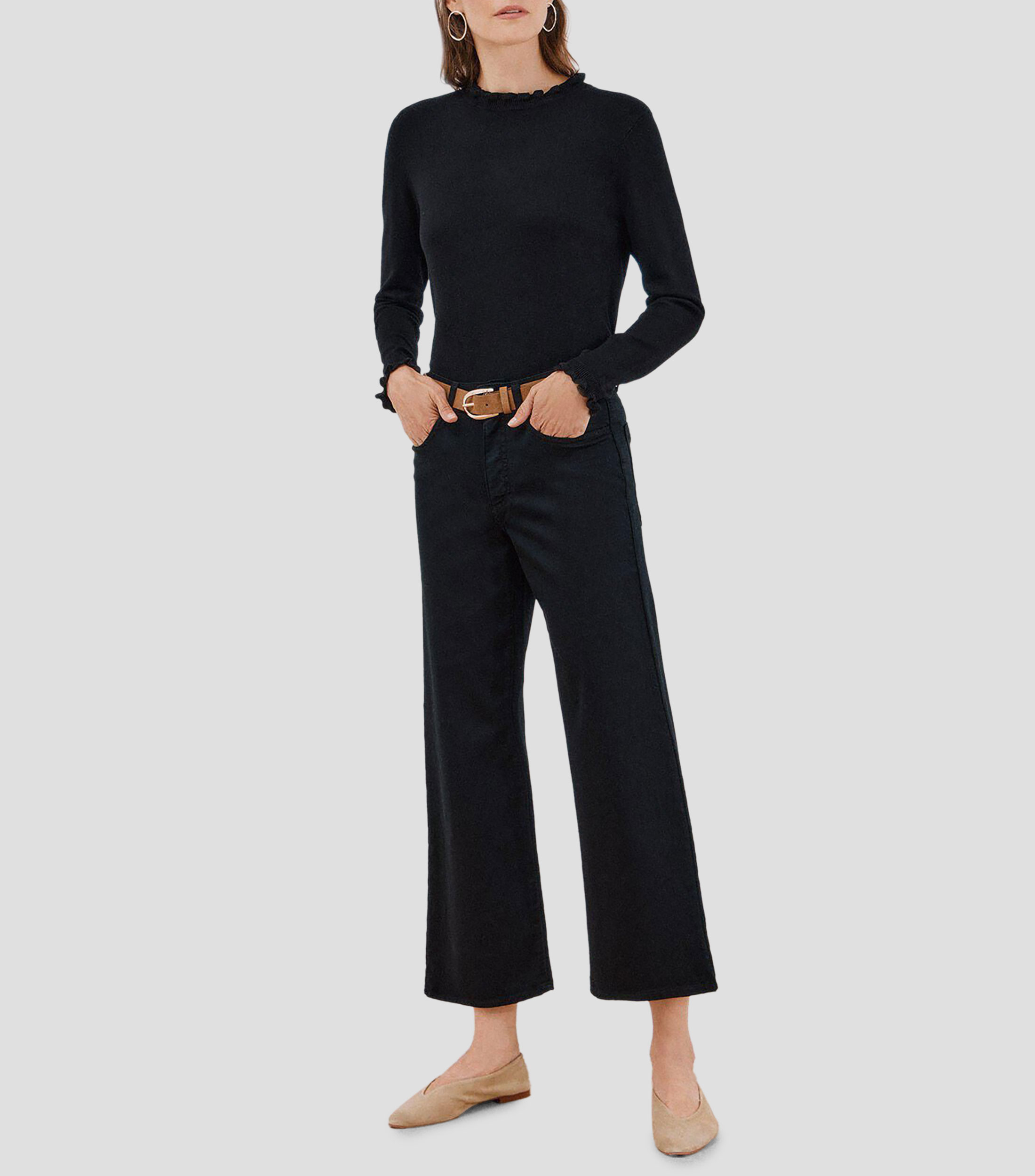 Jeans de corte recto Mujer