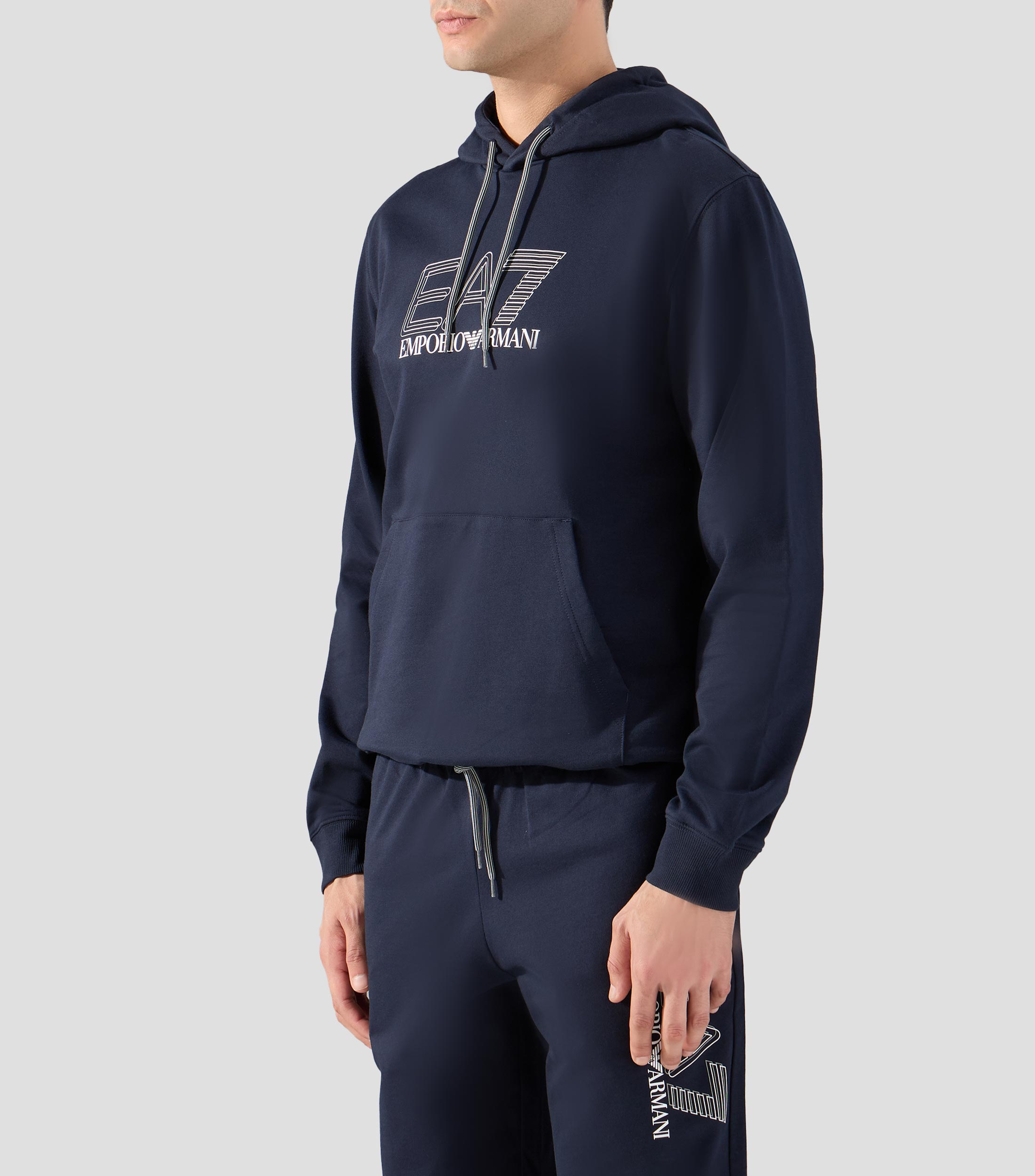 Sudadera canguro con capucha Hombre