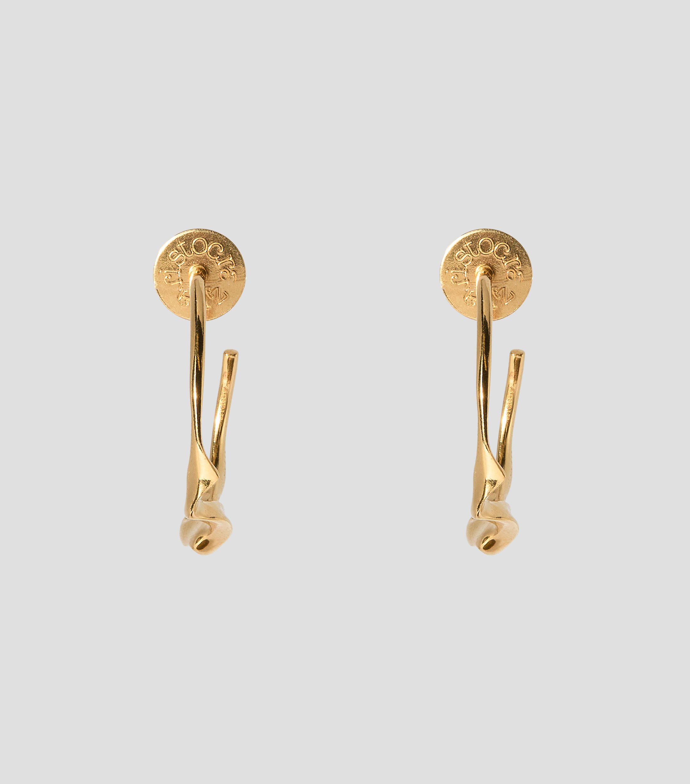 Pendientes de Aro Irregular Mujer
