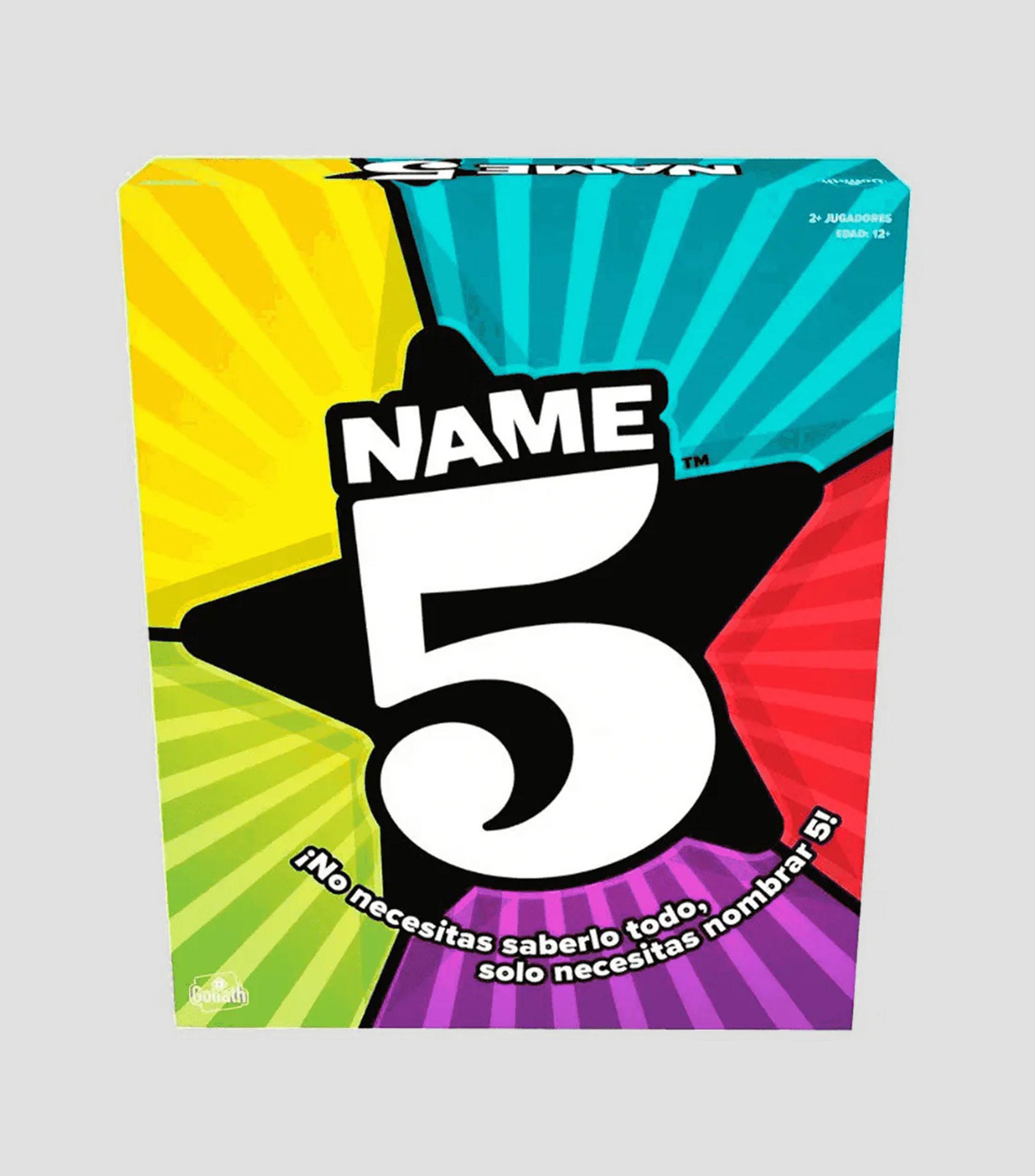Juego de Mesa Name 5