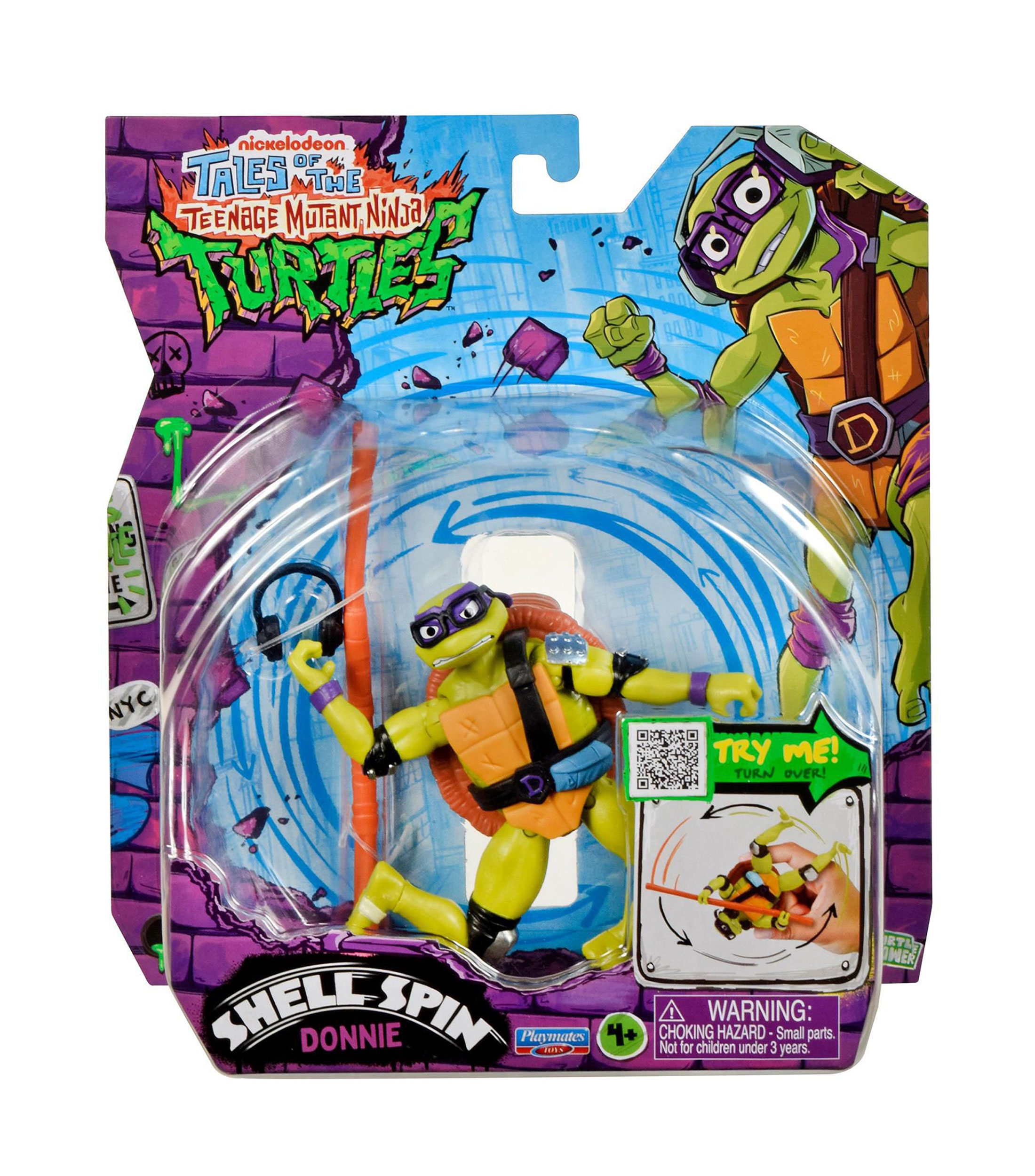 Figura de acción Shell Spin Donnie