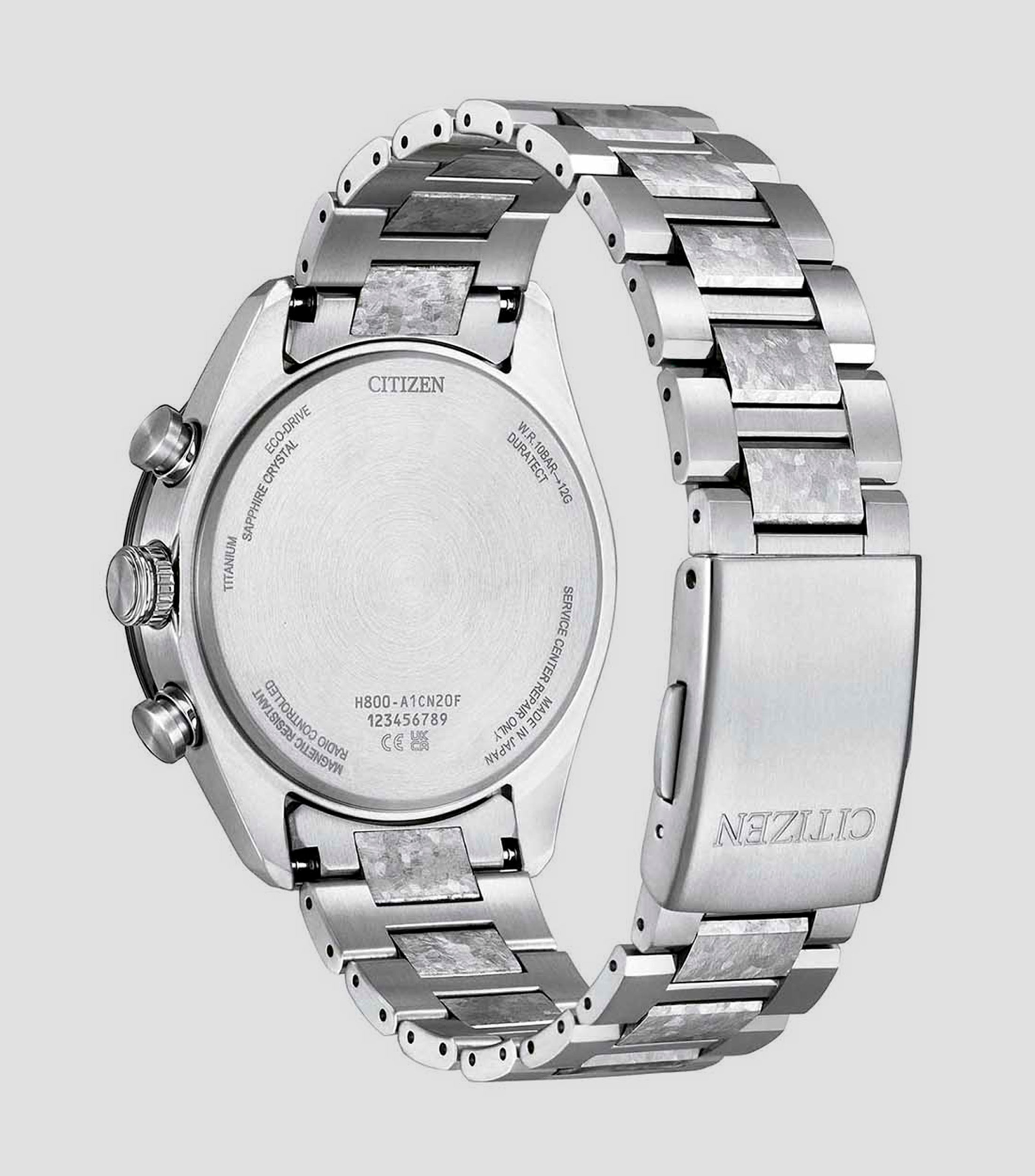 Reloj para hombre Attesa Edición especial casual, plateado