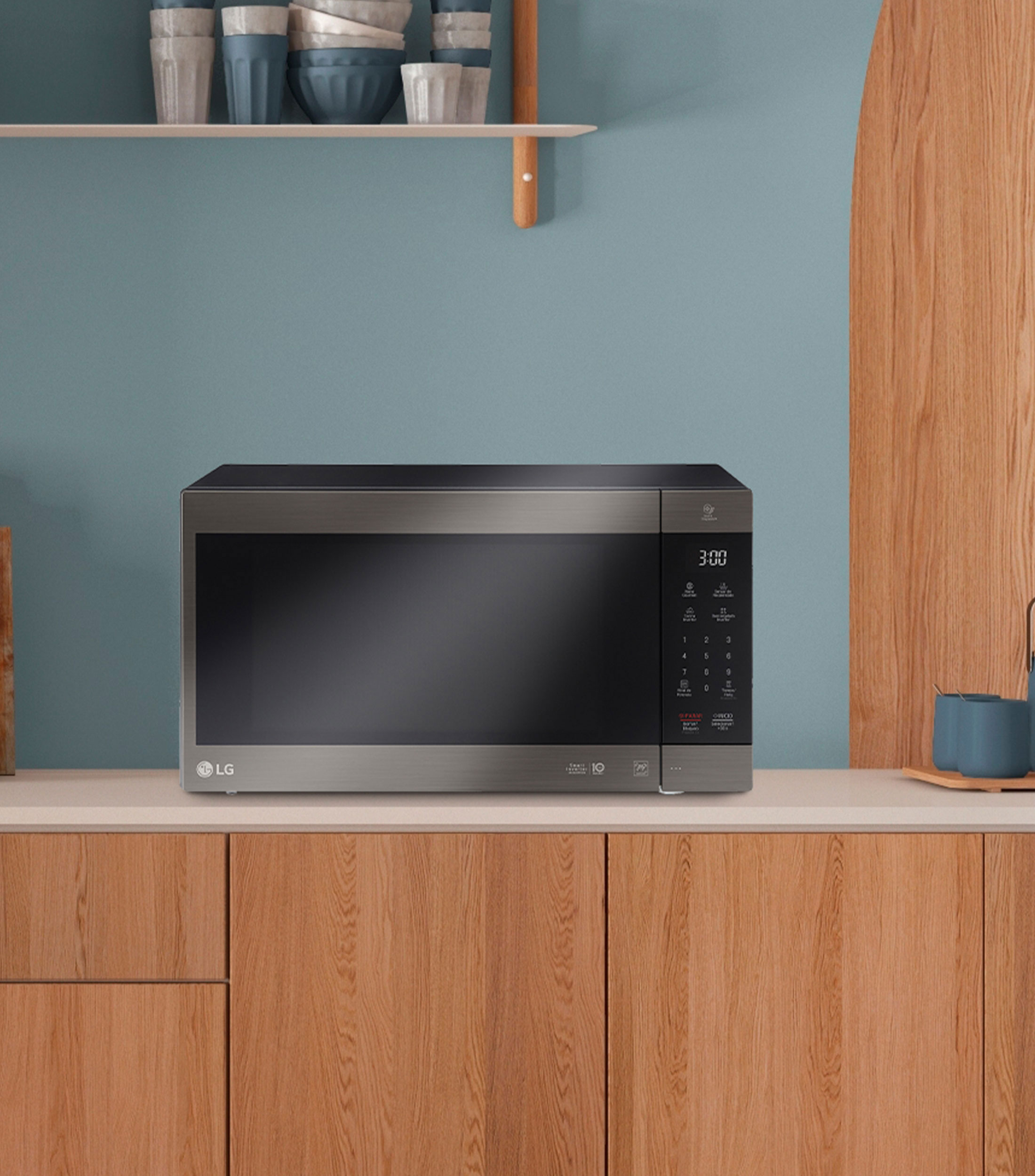 Horno de Microondas Neo Chef de 2 pies MS2097HSTpi