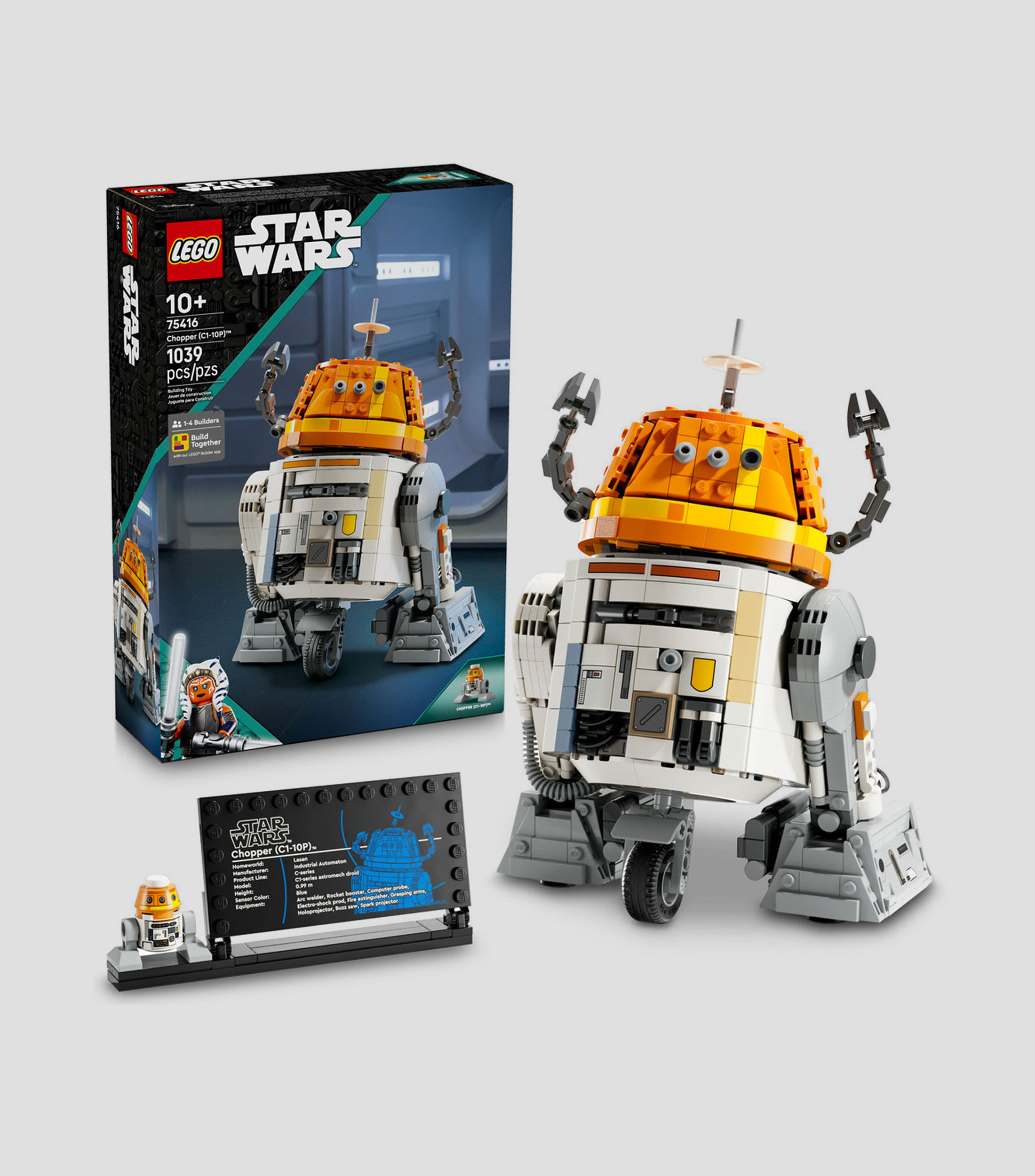 Lego Star Wars Ahsoka Droide Astromecánico Chopper C110P 75416