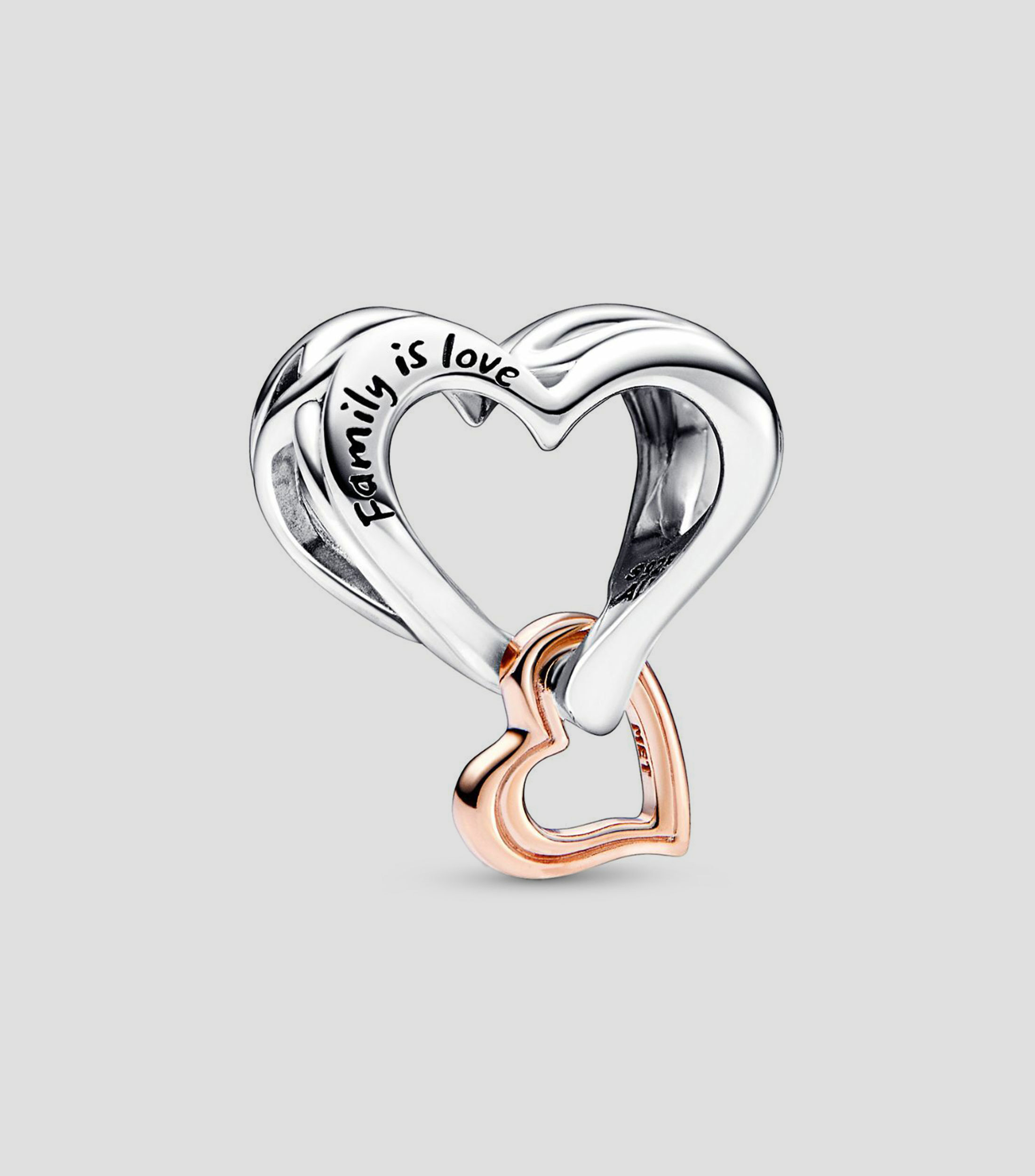 Charm corazón infinito Mujer