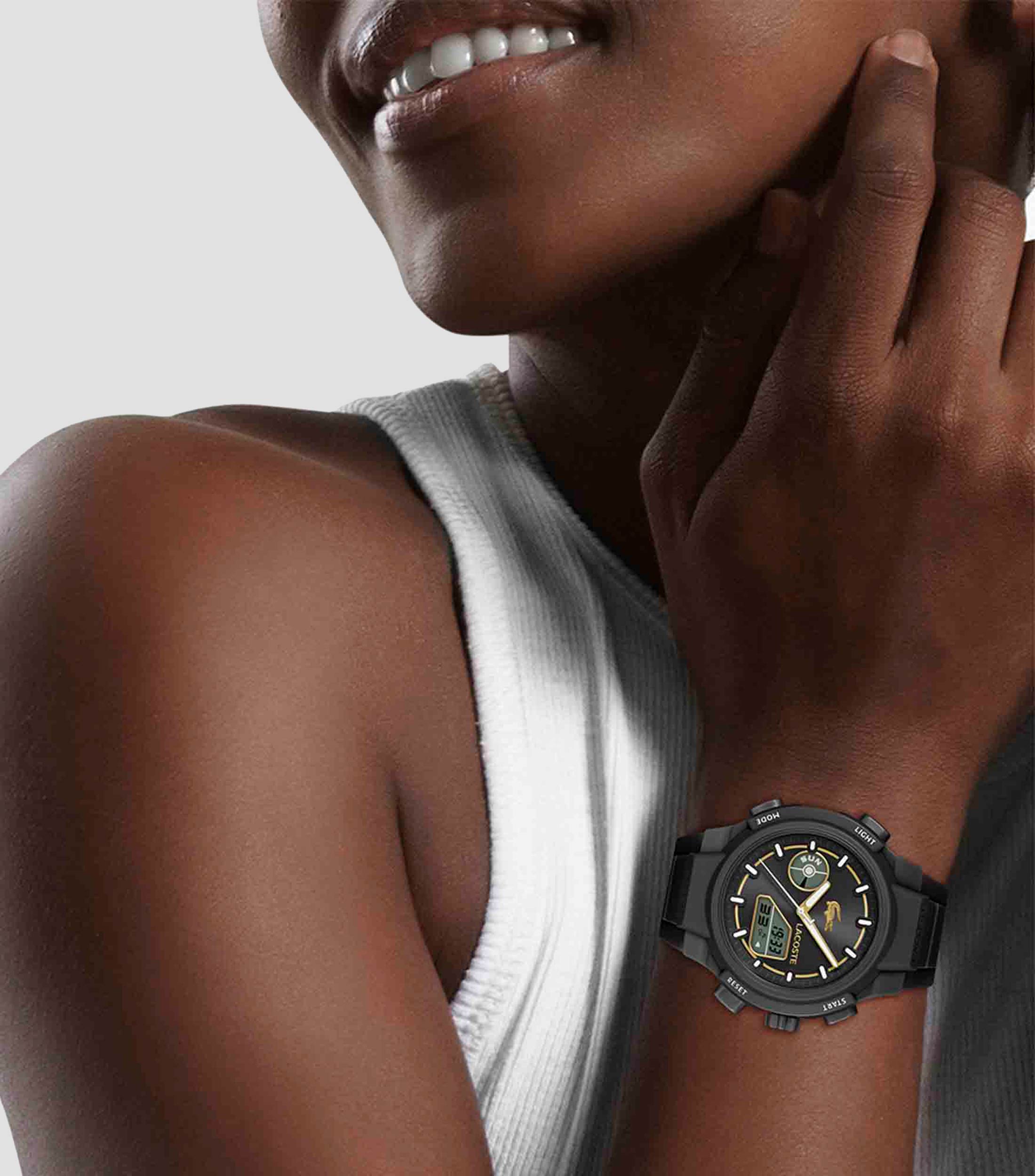Reloj para Mujer, Deportivo, Negro