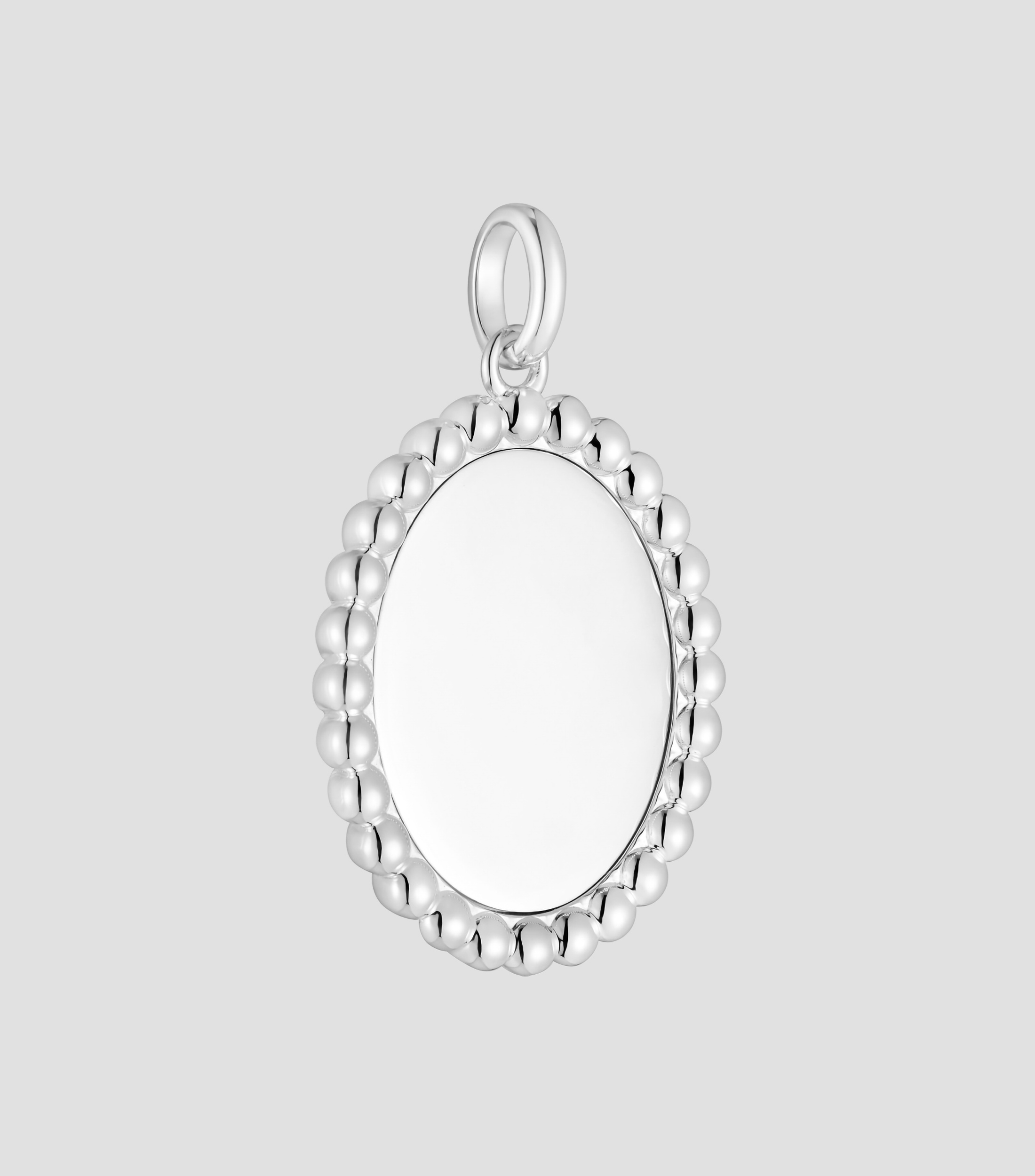 Dije en plata Basics Mujer