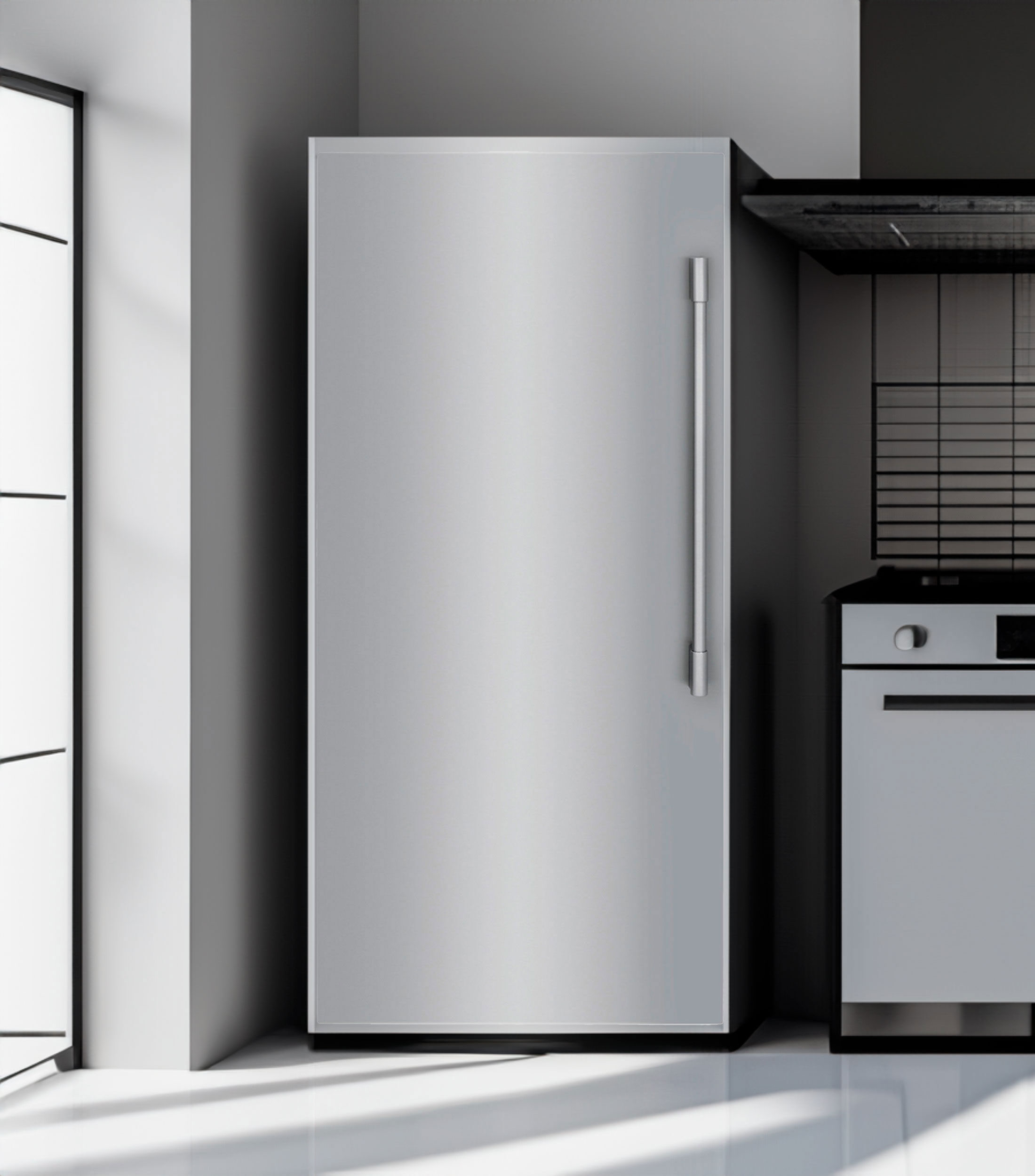 Congelador Single Door 19 p3 Professional FPFU19F8WF Gris