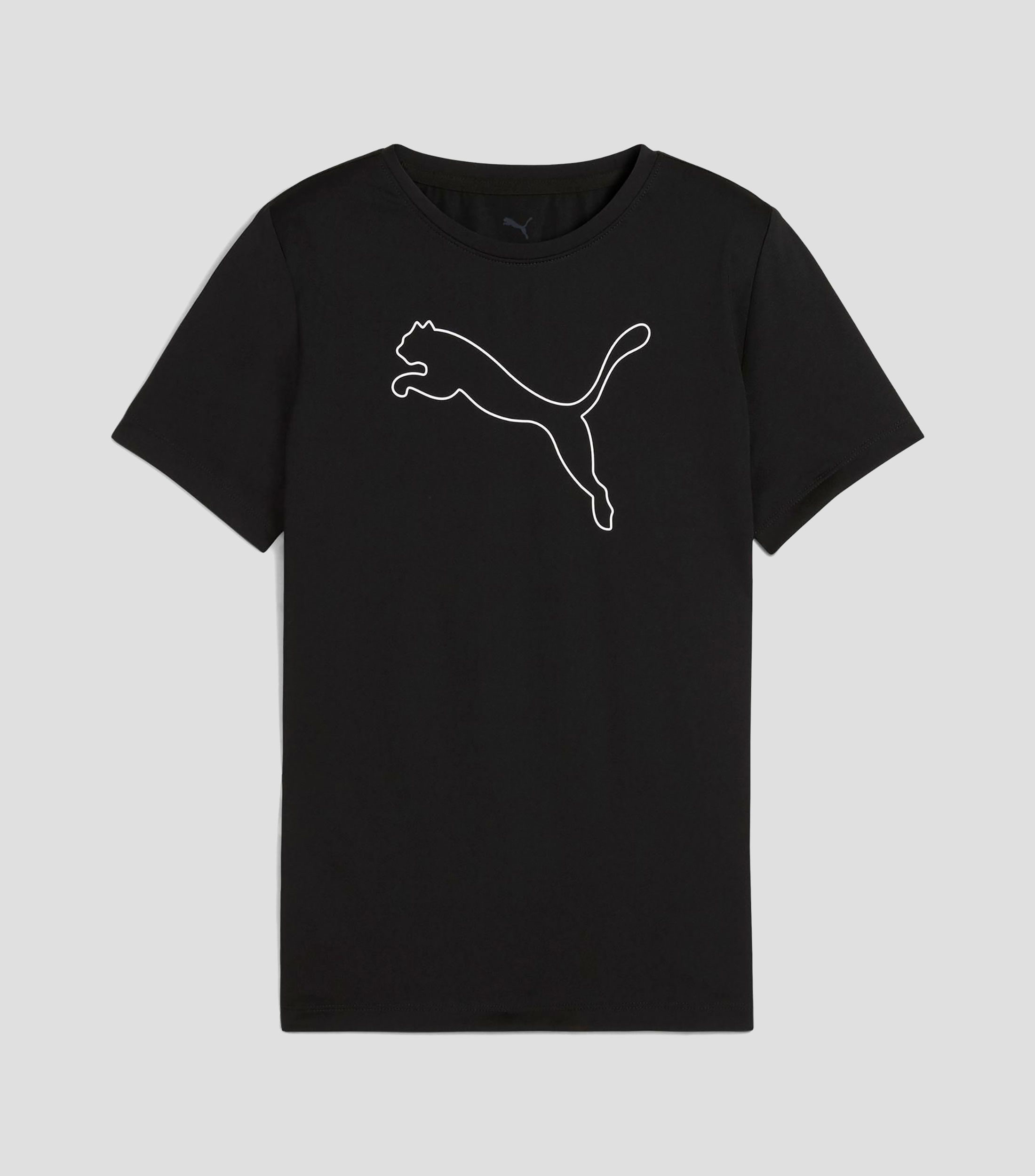 Playera cuello redondo manga corta estampada Niña