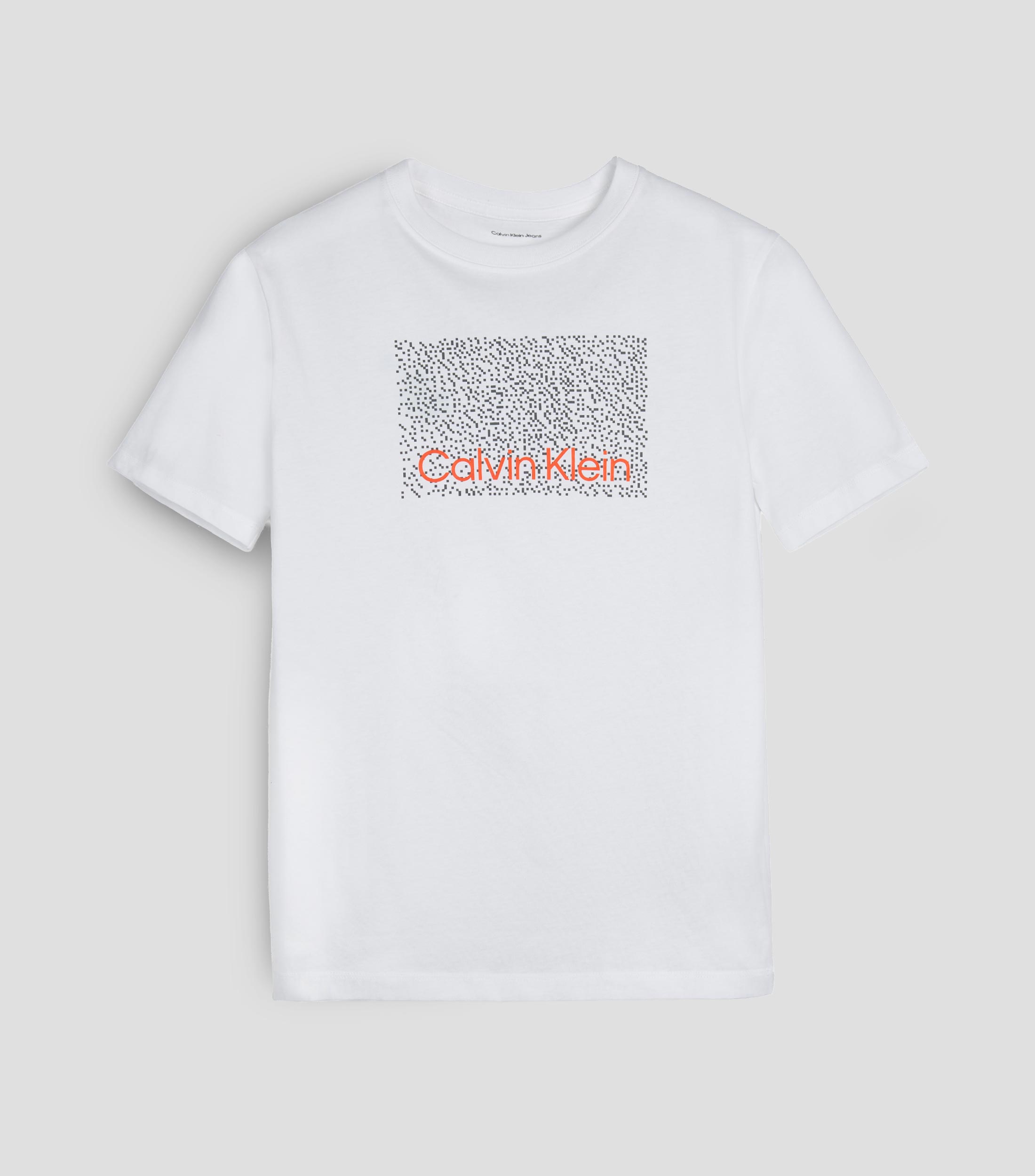 Playera cuello redondo manga corta con estampado Niño