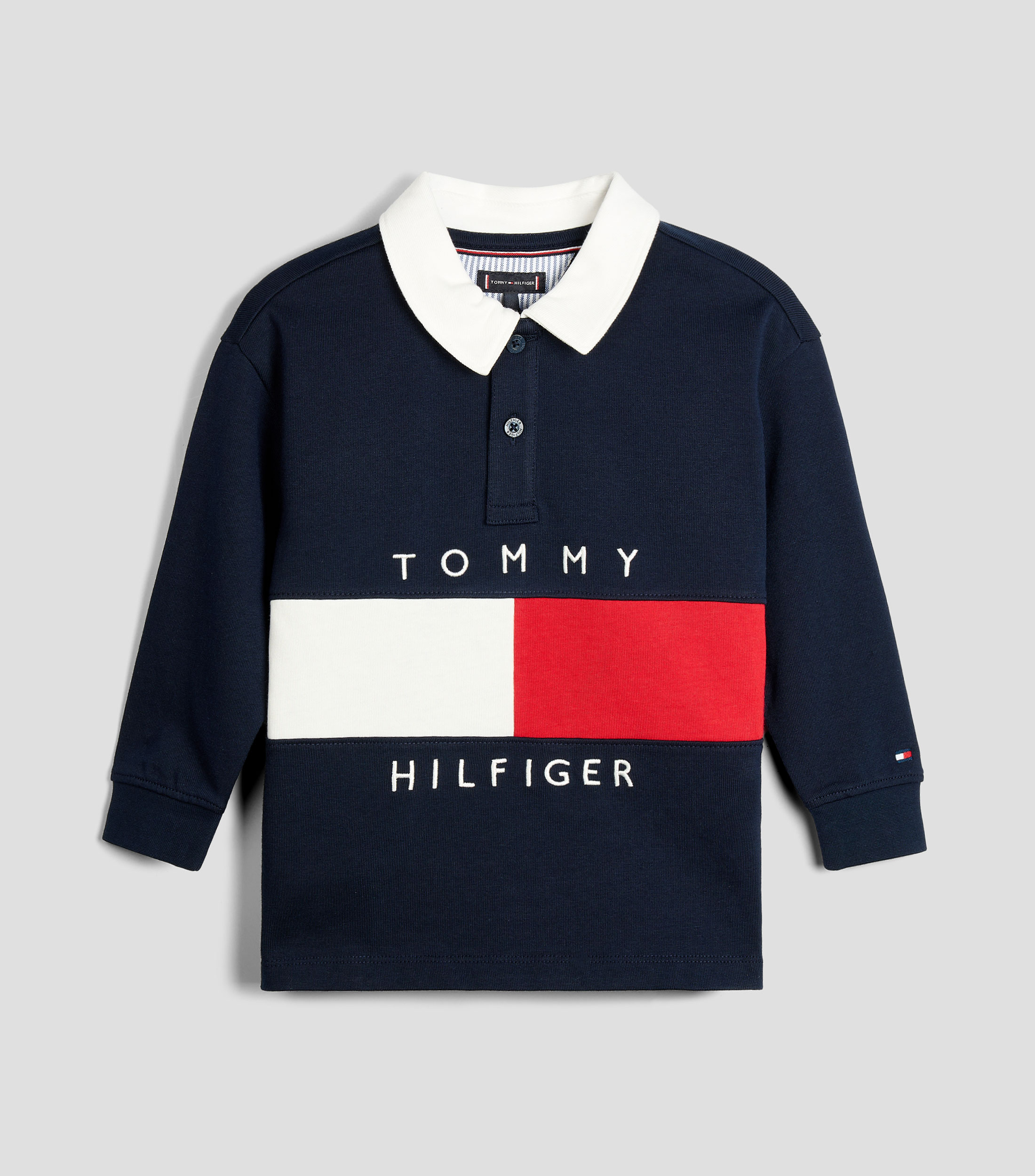 Playera tipo polo manga larga fantasía Niño
