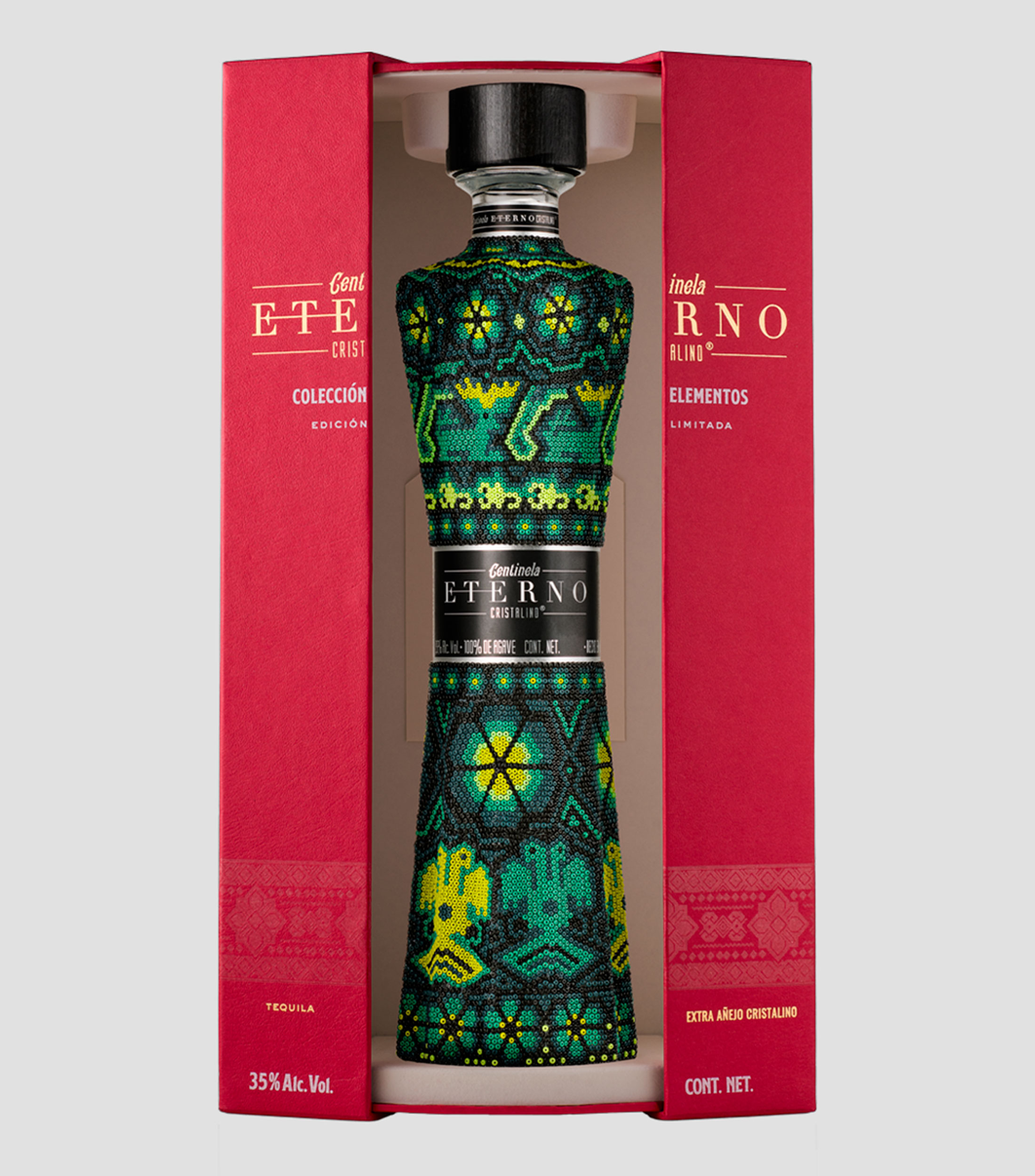 Tequila Eterno Cristalino Elemento Naturaleza, 750 ml