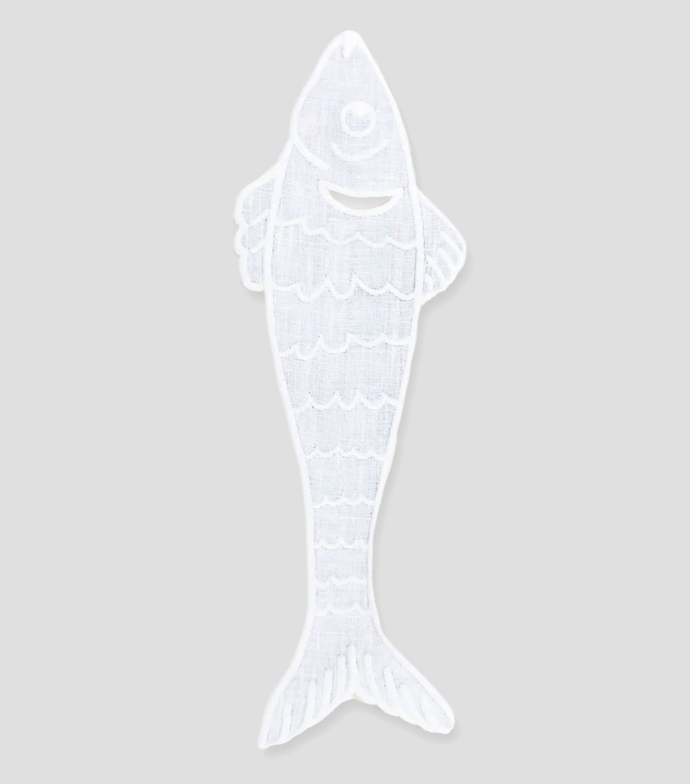 Set de 4 servilleteros de pez blanco, La Mar