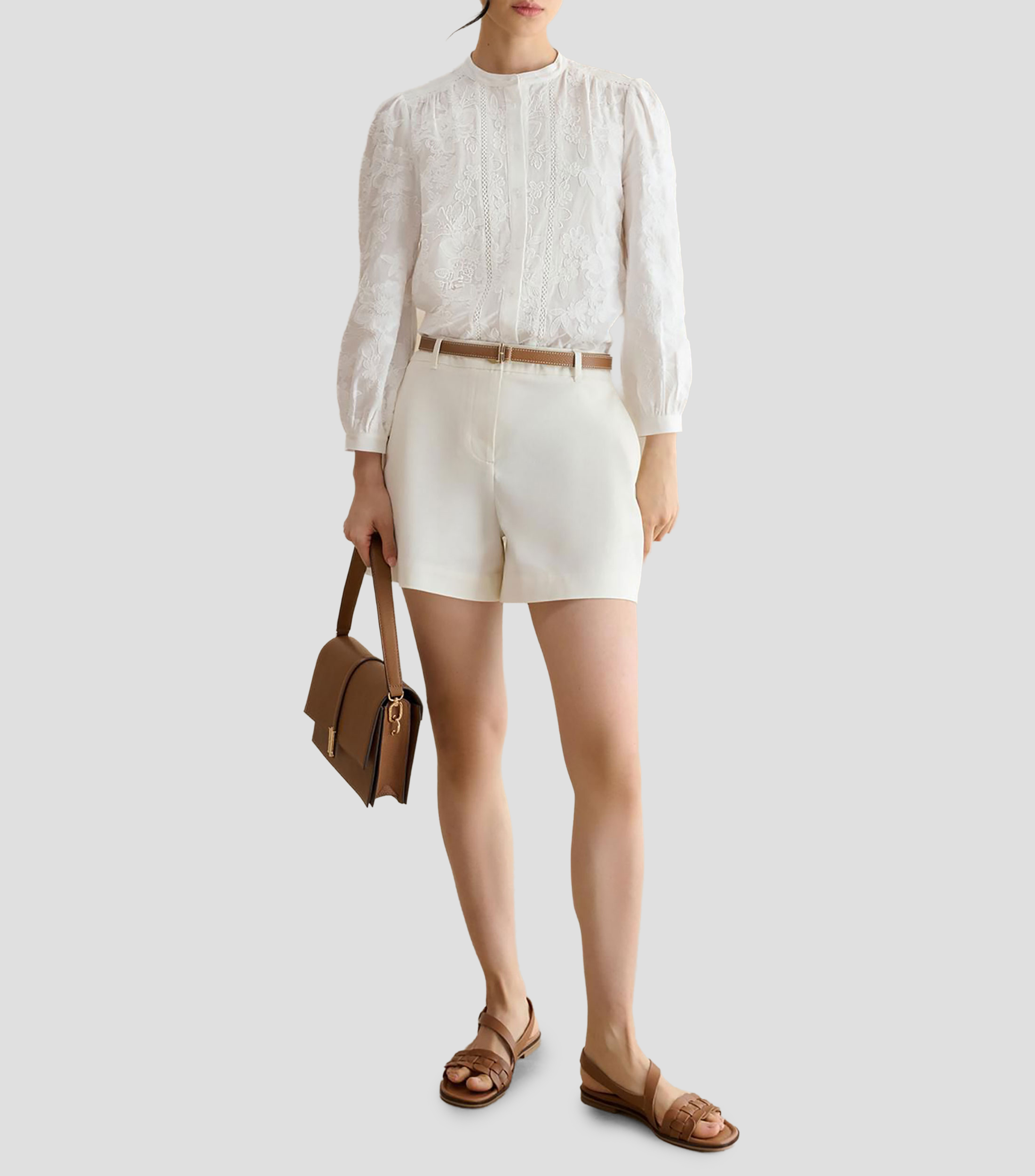 Short liso Mujer
