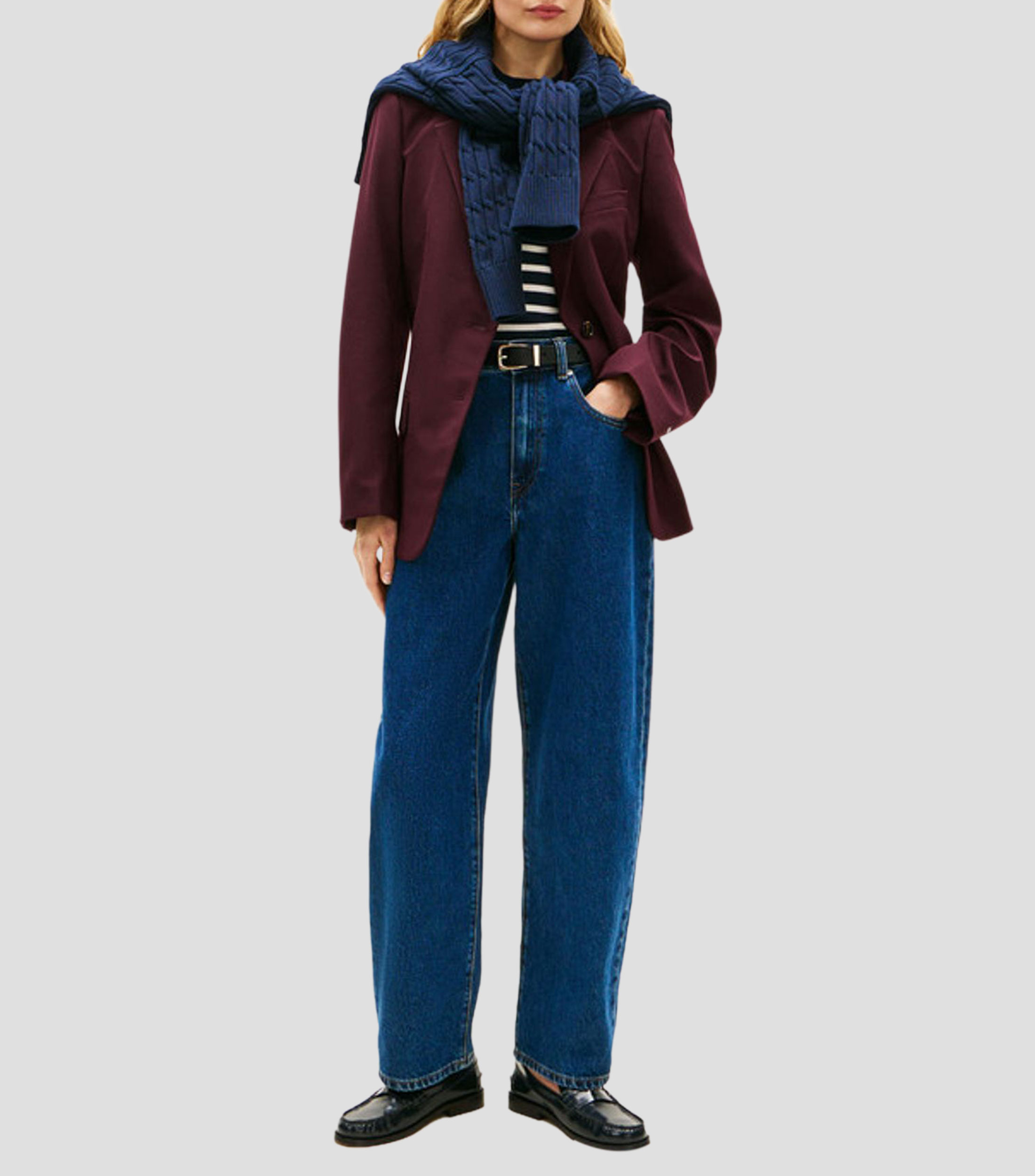 Jeans amplio Mujer