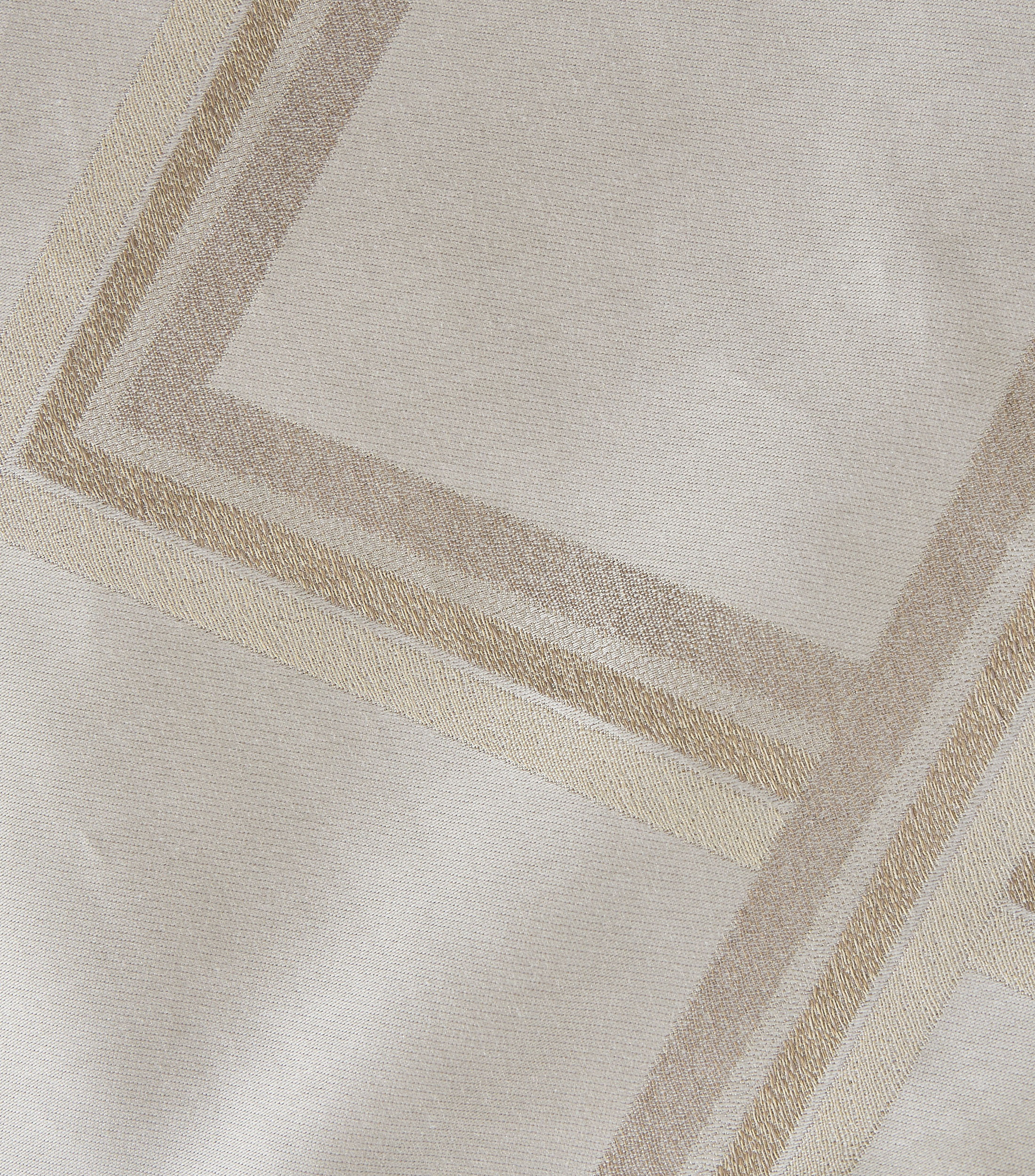 Funda para duvet queen size en algodón Geometrics Arredo blanco con gris