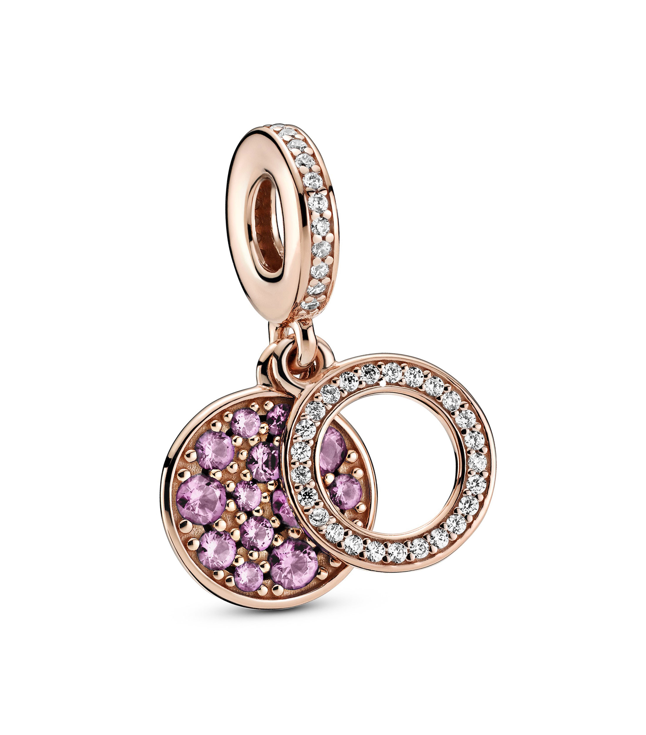 Pandora Charm en Plata Doble Disco Mujer - El Palacio de Hierro