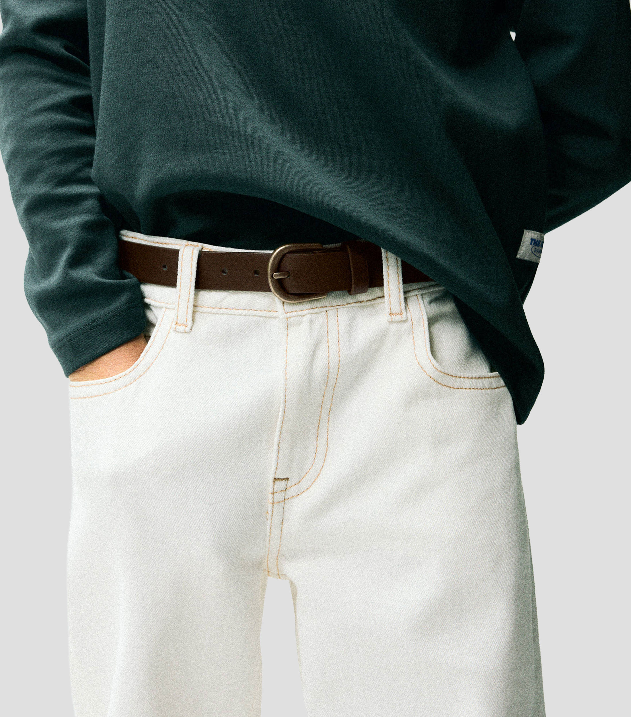 Cinturón en textil casual Hombre