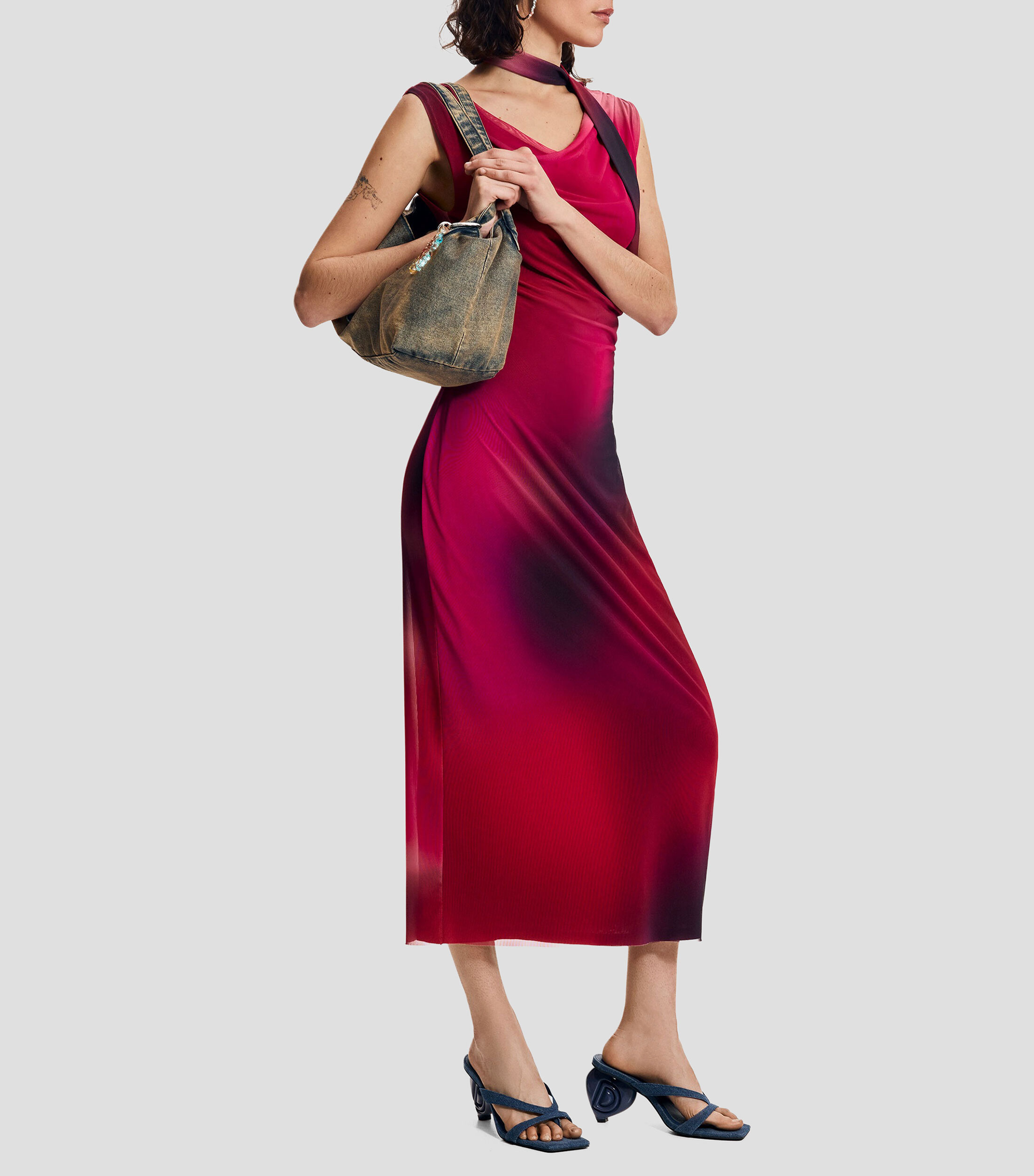 Vestido largo fantasía Mujer