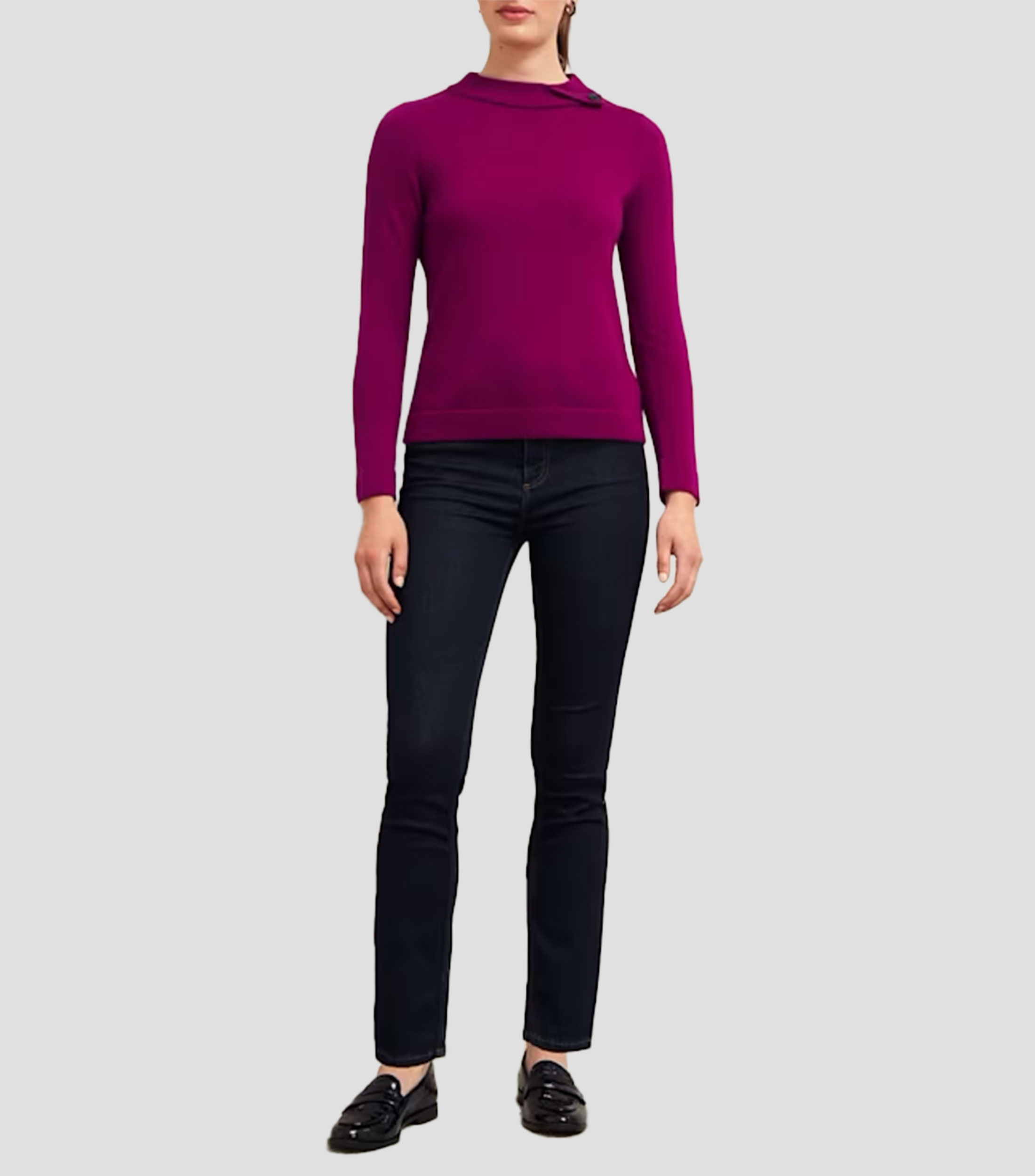 Suéter cuello redondo Mujer