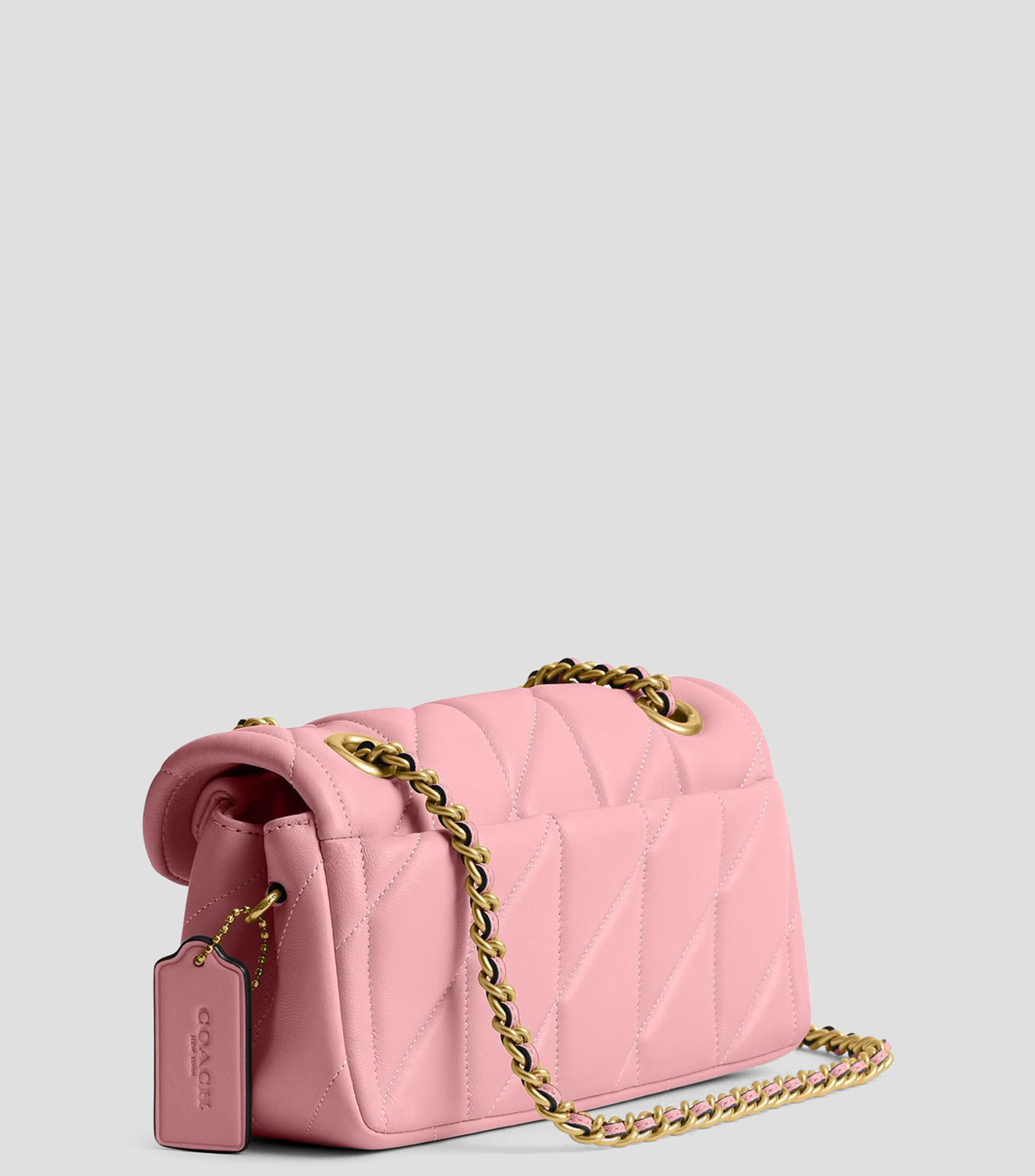 Bolsa shoulder en cuero Tabby 20 lisa Mujer