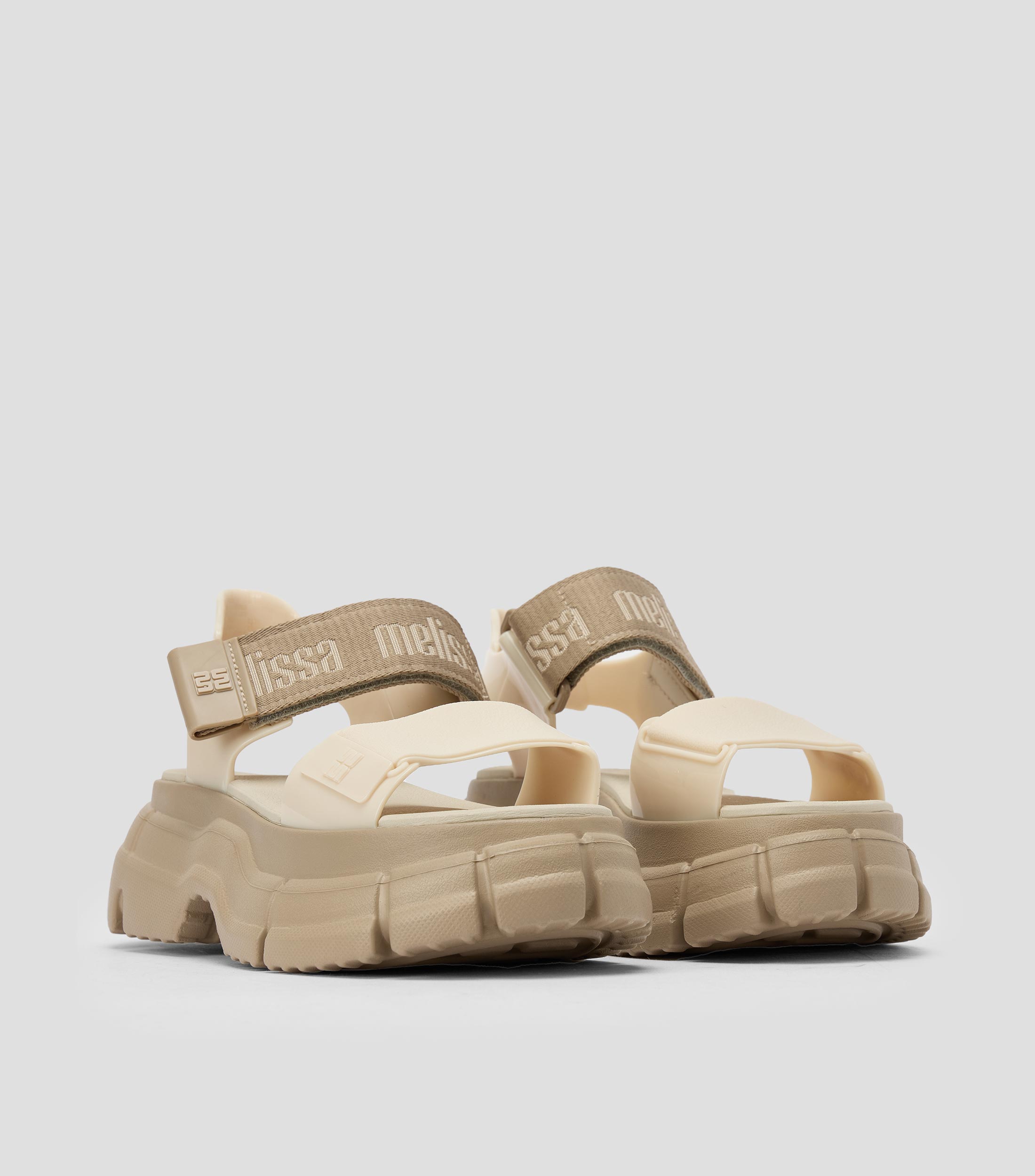 Sandalias con plataformas medias casuales Mujer