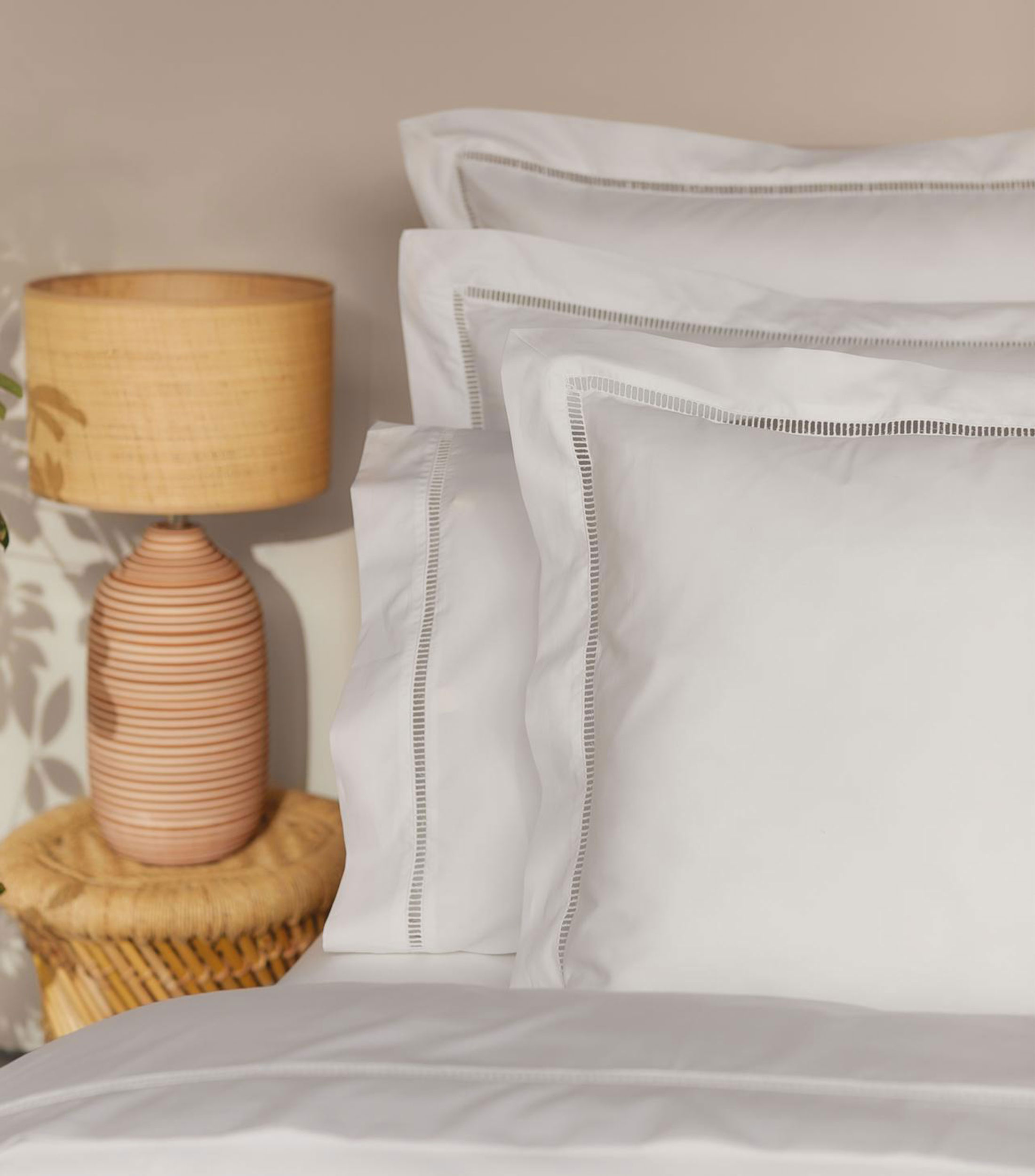 Cojín decorativo Euro Paros blanco