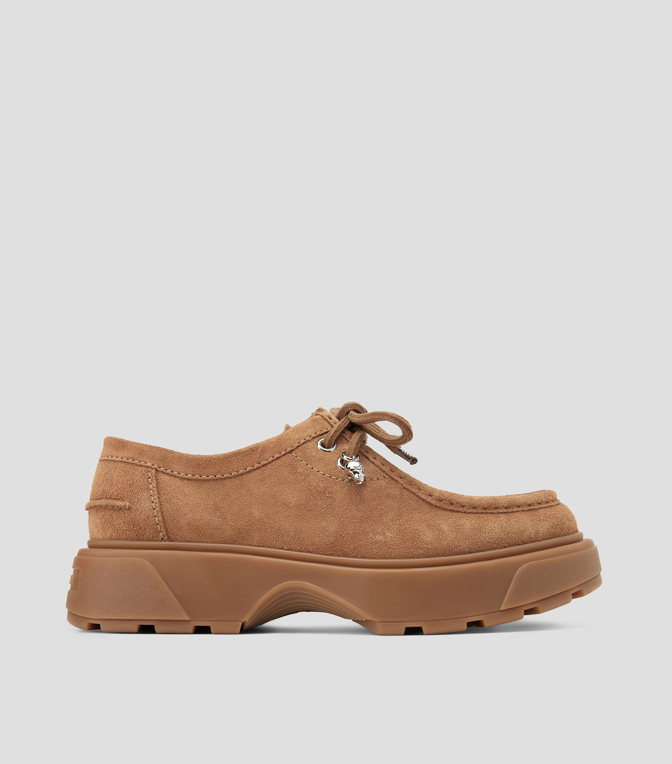 Mocasines Rover en piel con cordones Hombre