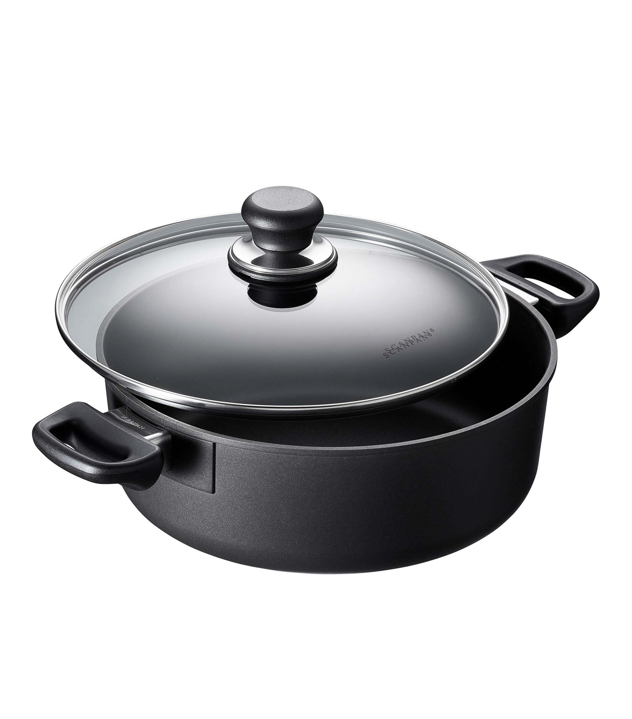 Cacerola con tapa Classic Induction en aluminio 26 cm