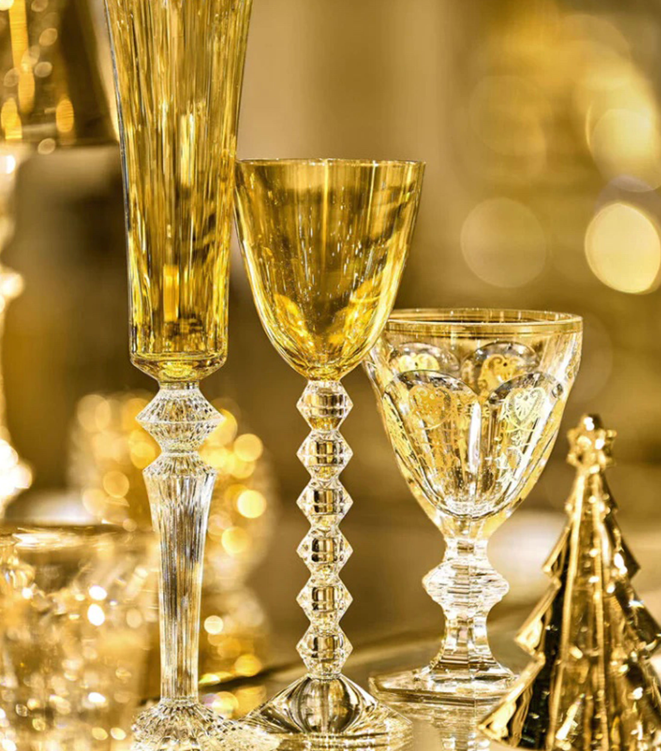 Set de 2 Copas Mille Nuits Ámbar