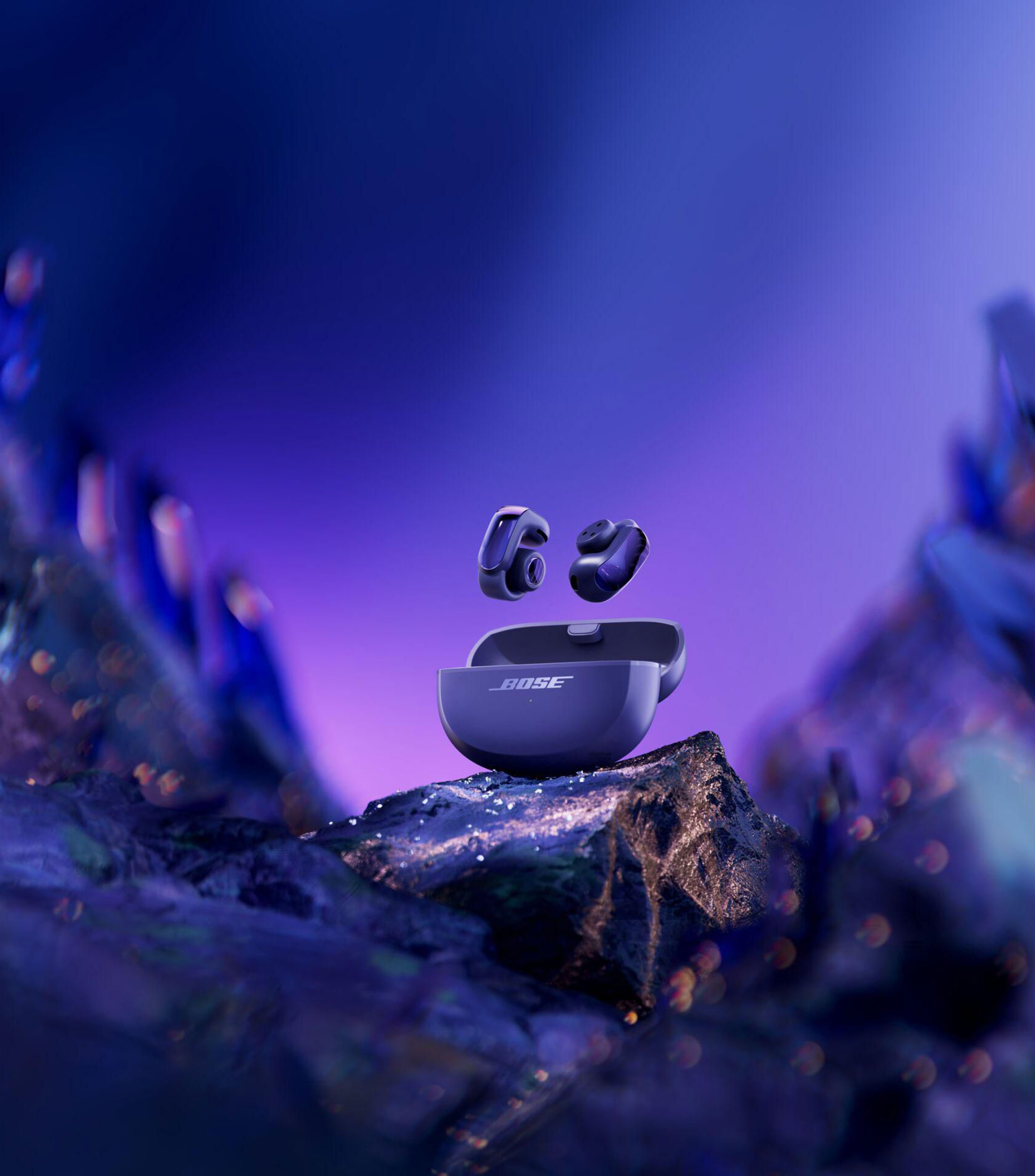 Audífonos inalámbricos Bluetooth Ultra Open Midnight Violeta