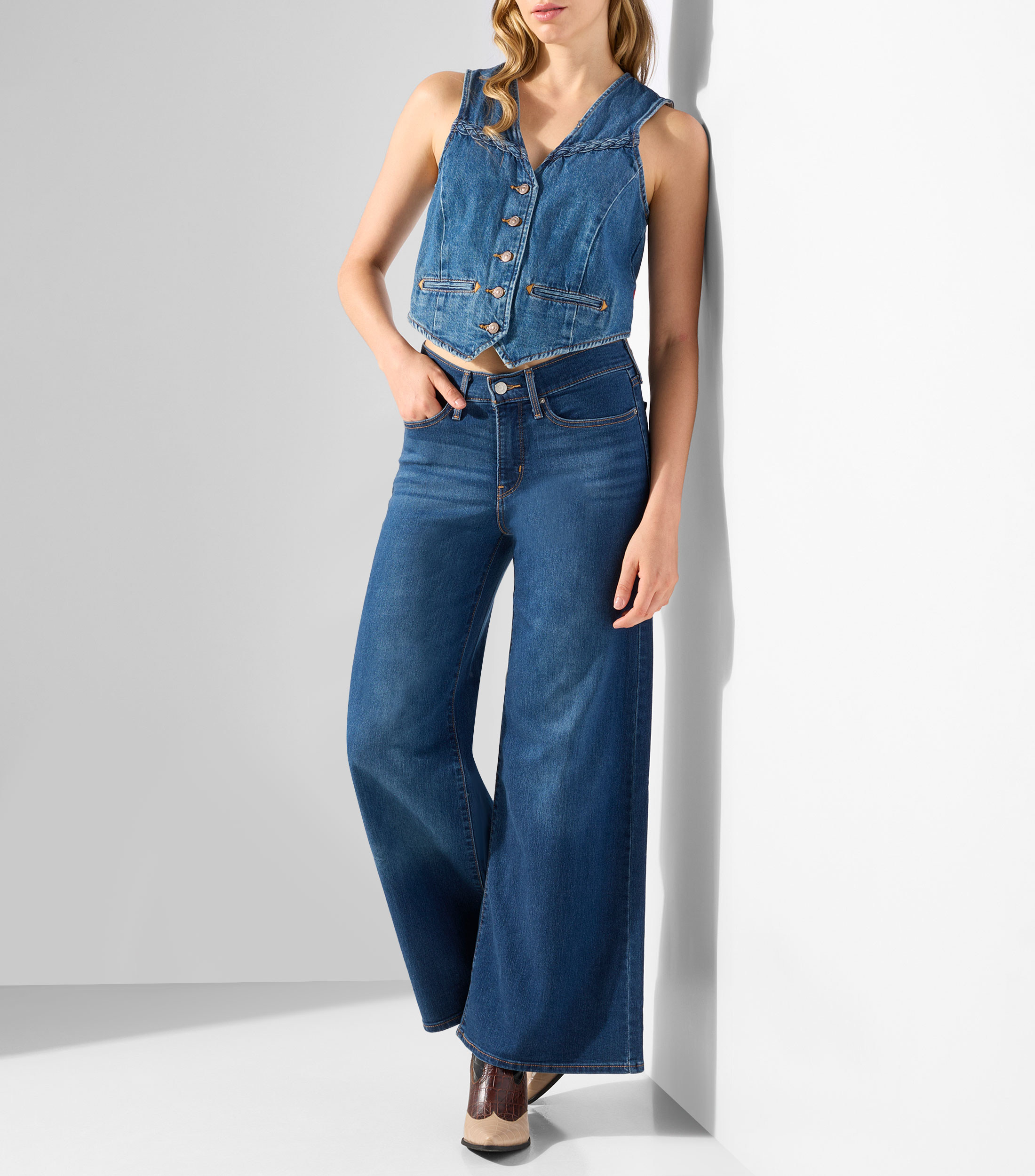 Jeans 318 Wideleg Mujer