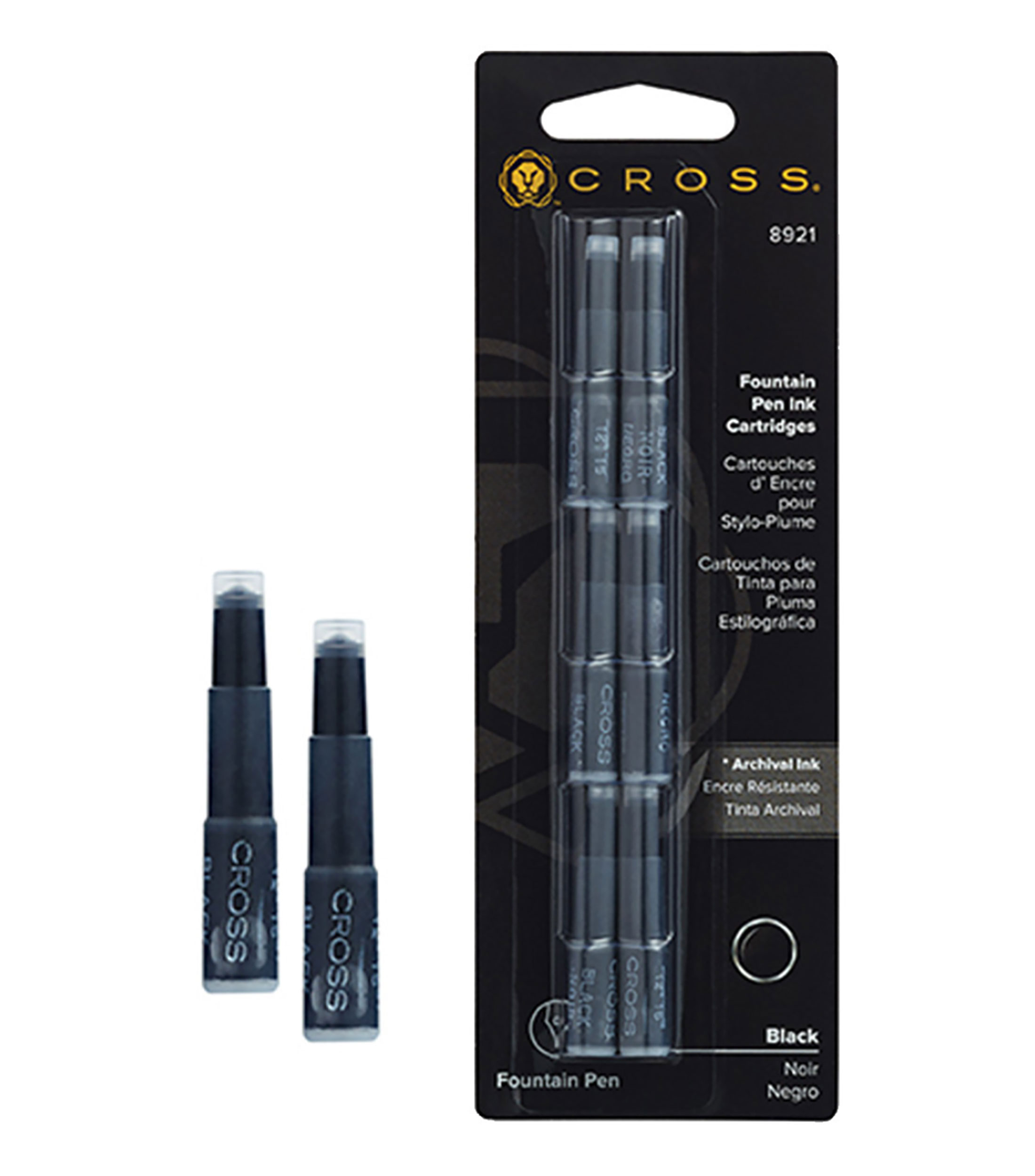 Set 6 Cartuchos de tinta para Pluma Fuente