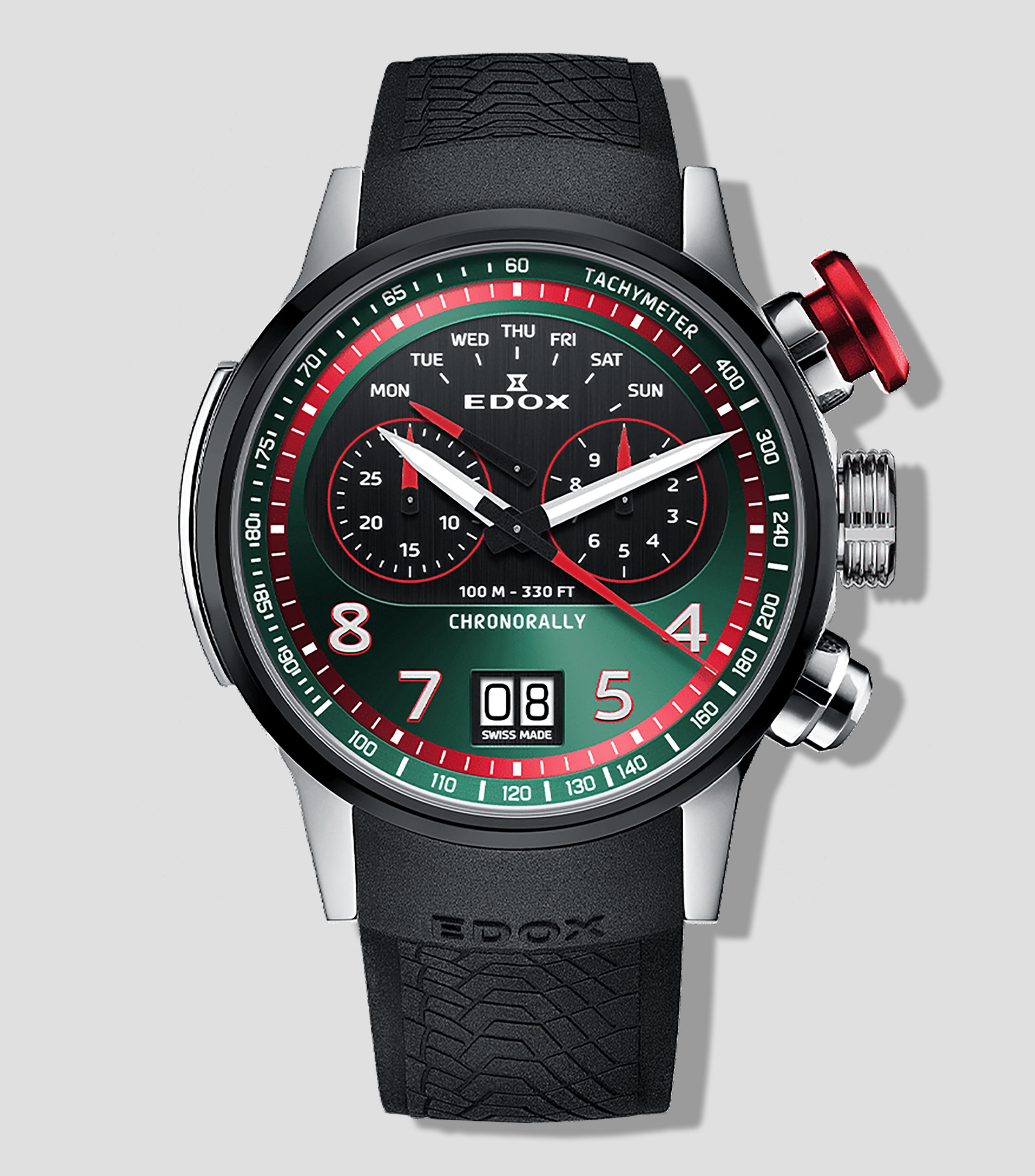 Reloj para hombre Chronorally casual negro