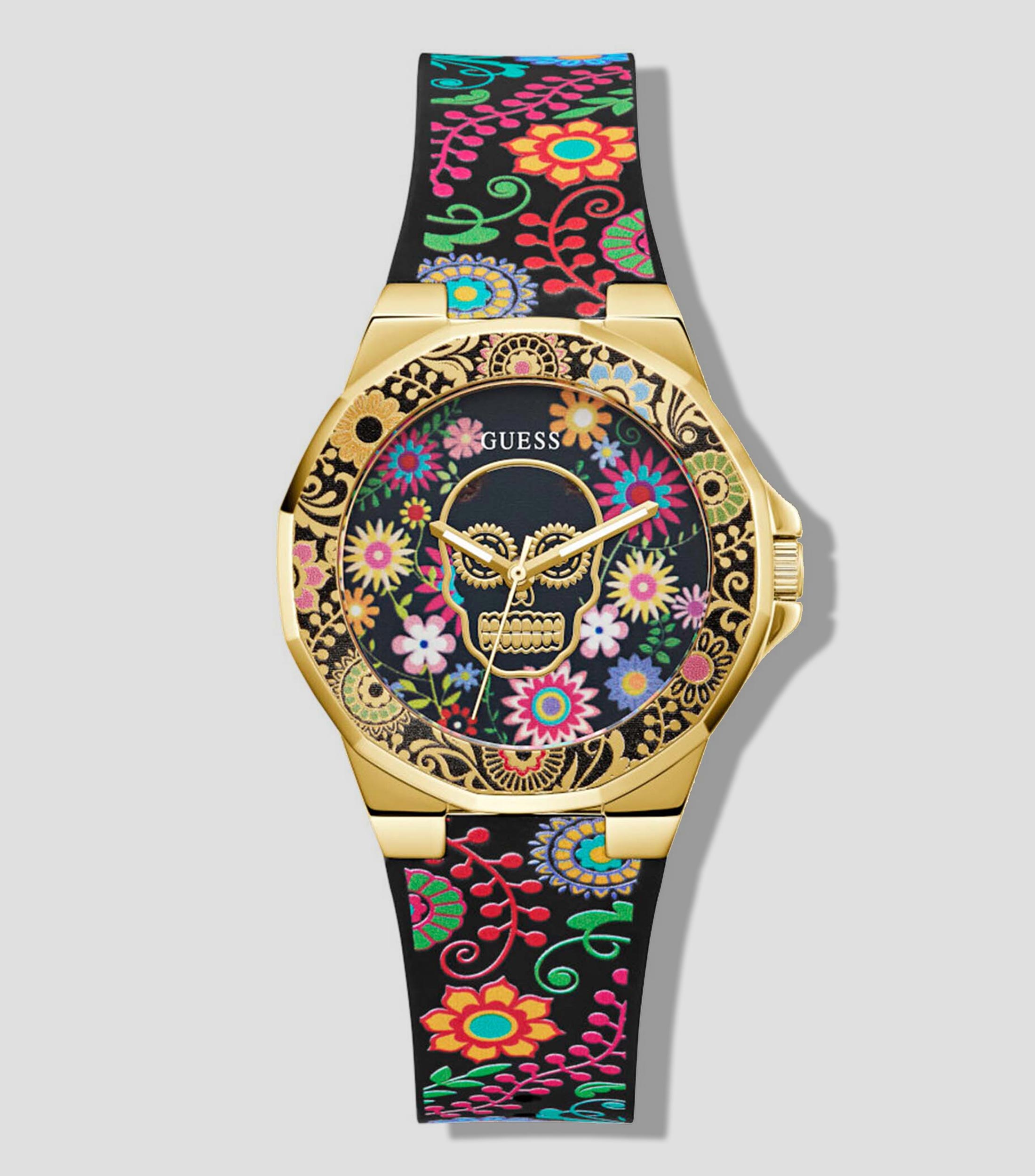 Reloj para Mujer Calaverita Casual, Dorado