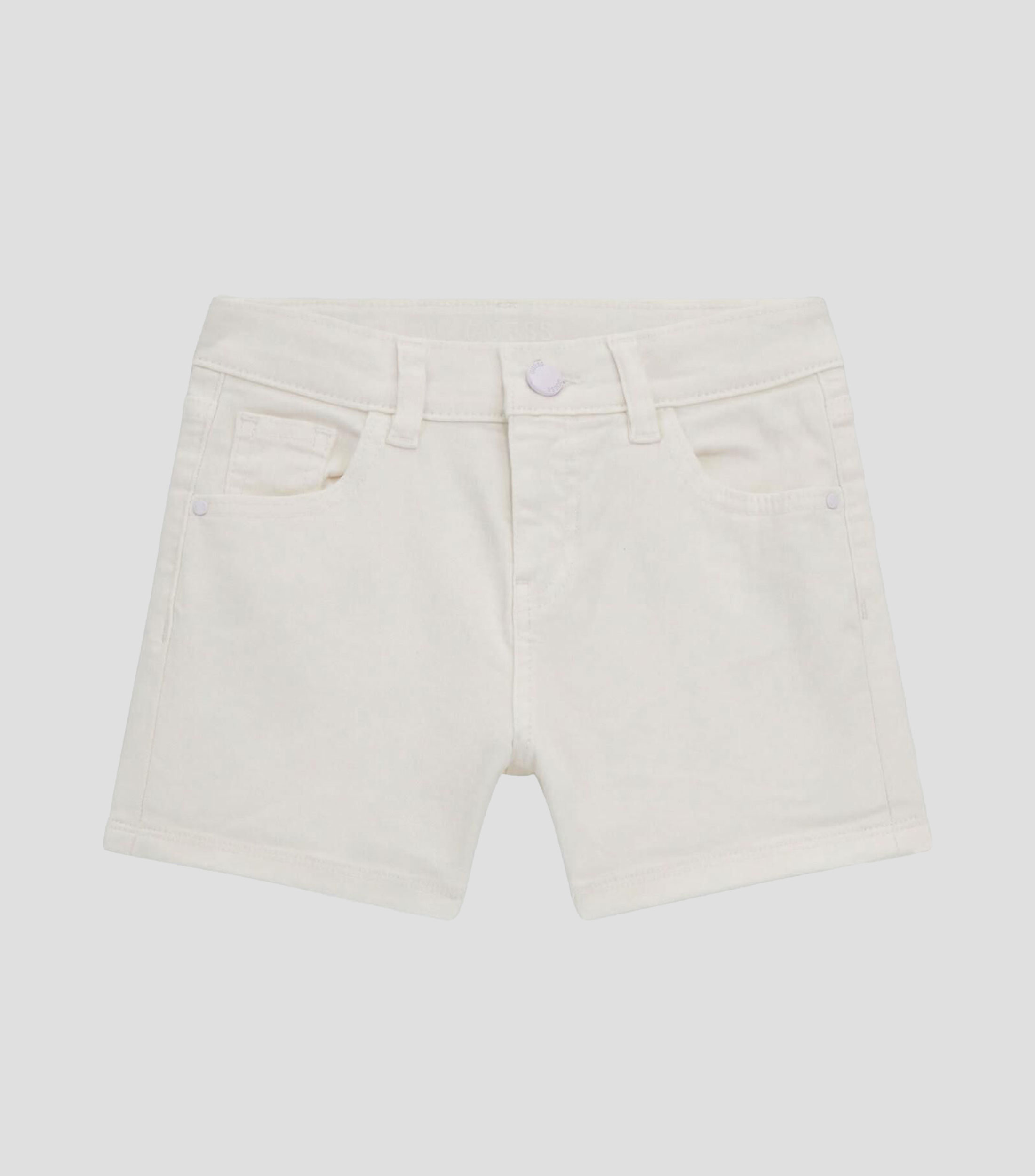 Short de diseño sólido Niña