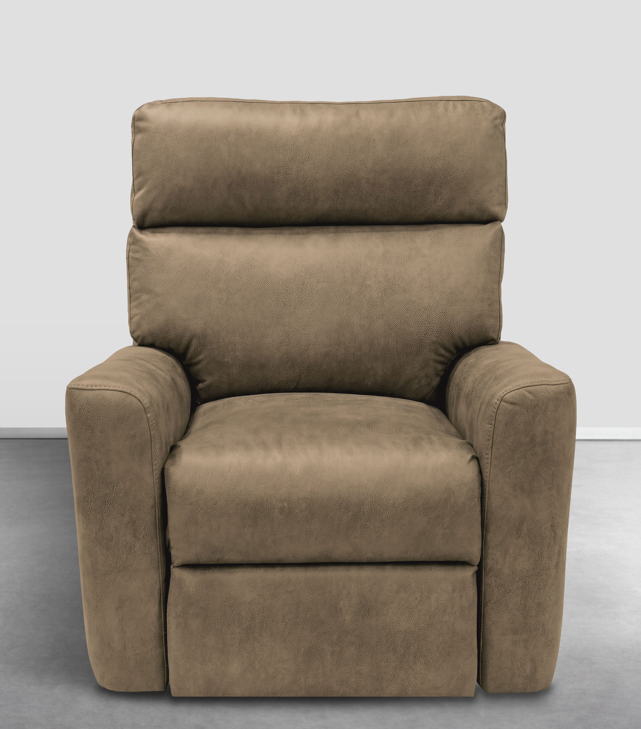 Sillón reclinable eléctrico Drury café