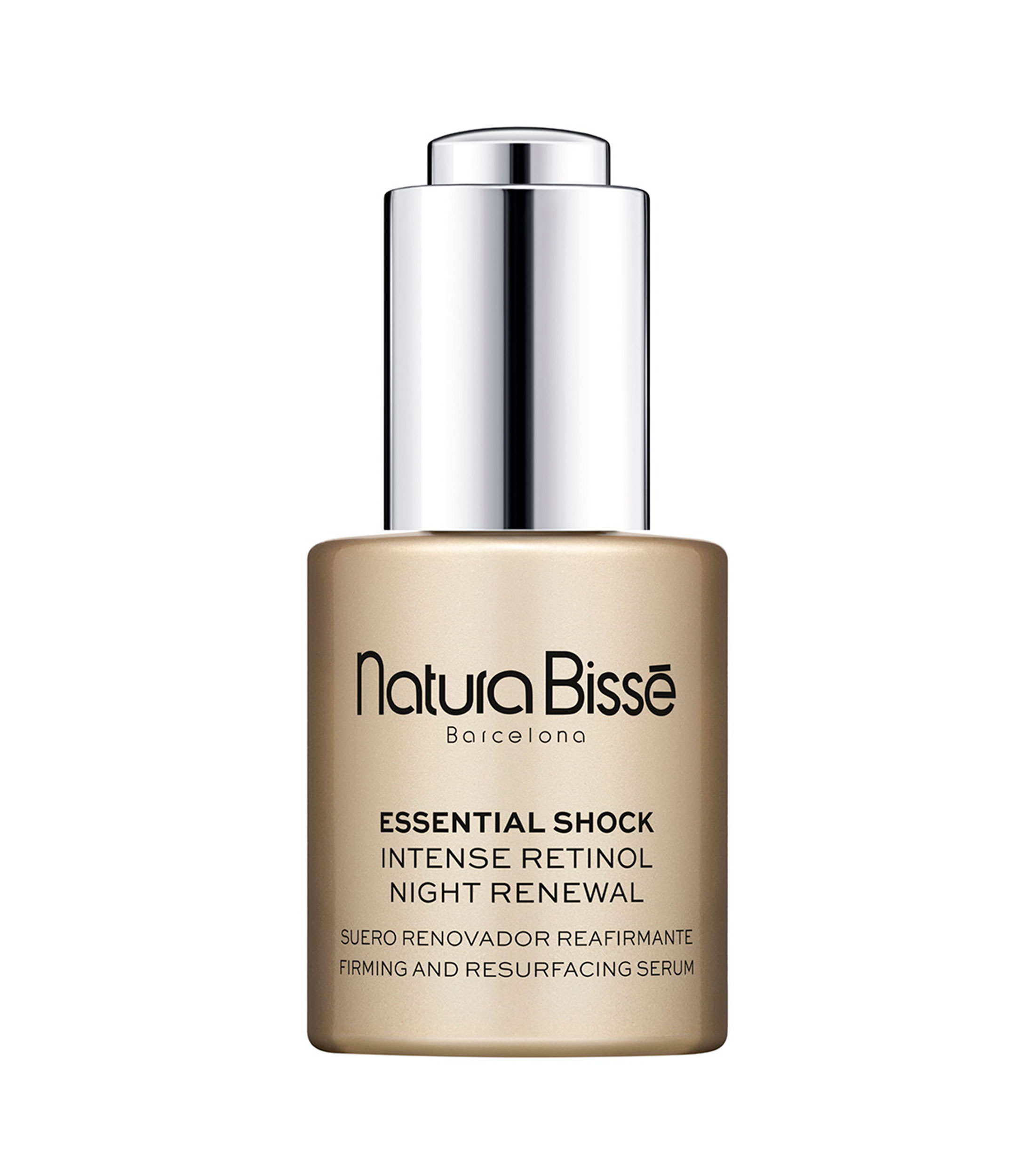 Suero Reafirmante para rostro Essential Shock Intense Retinol Night Renewal, 30 ml