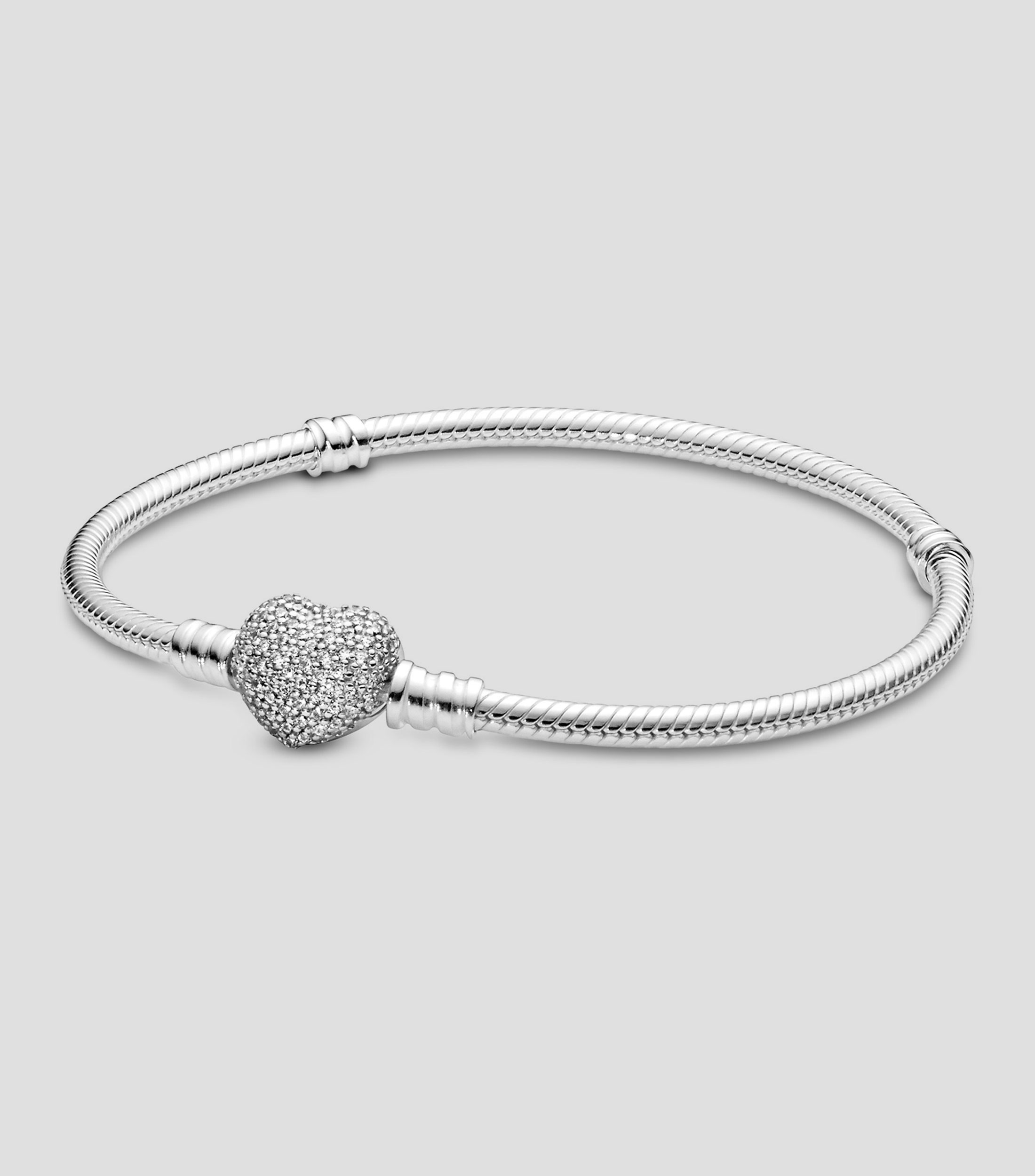 Brazalete en plata Pandora Icons Mujer Talla 19 cm