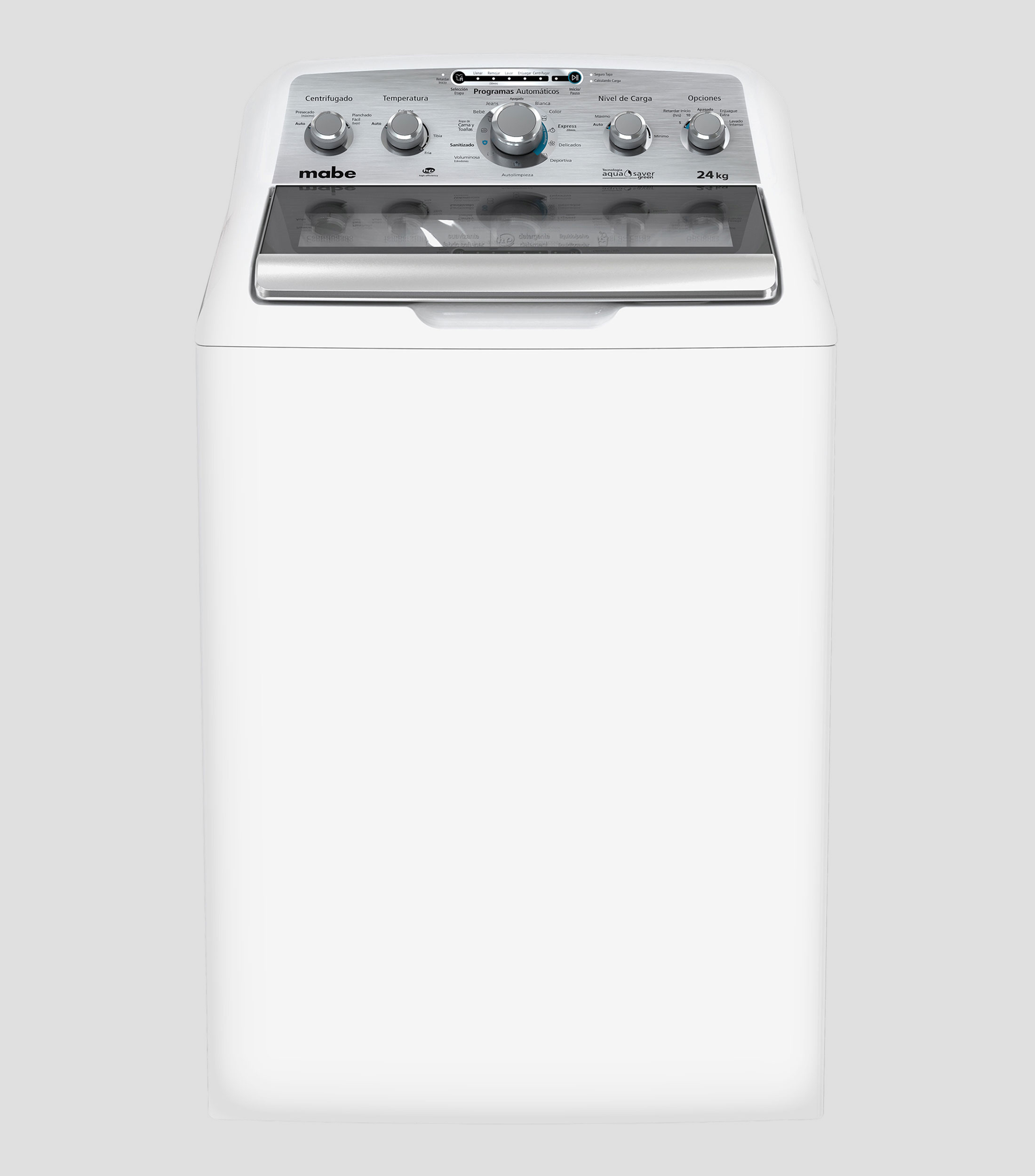 Lavadora Automática 24 Kg de carga superior LMA74215WBAB1 blanca
