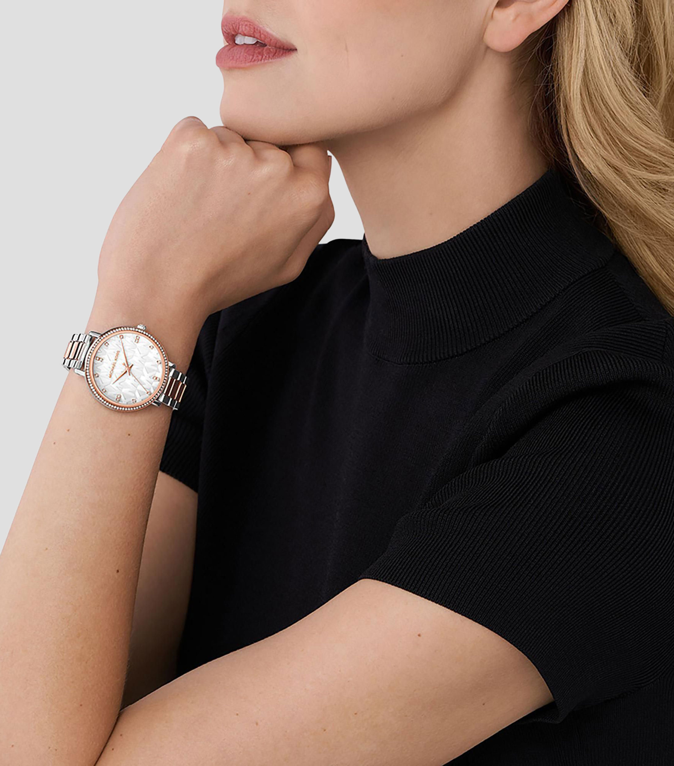 Reloj para mujer Pyper casual plateado