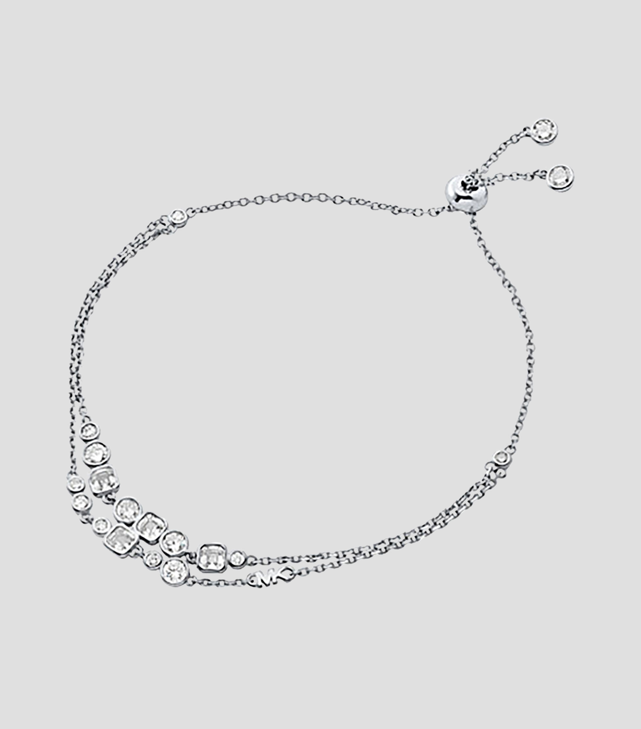 Pulsera en plata .925 con circonitas Kors Brilliance Mujer