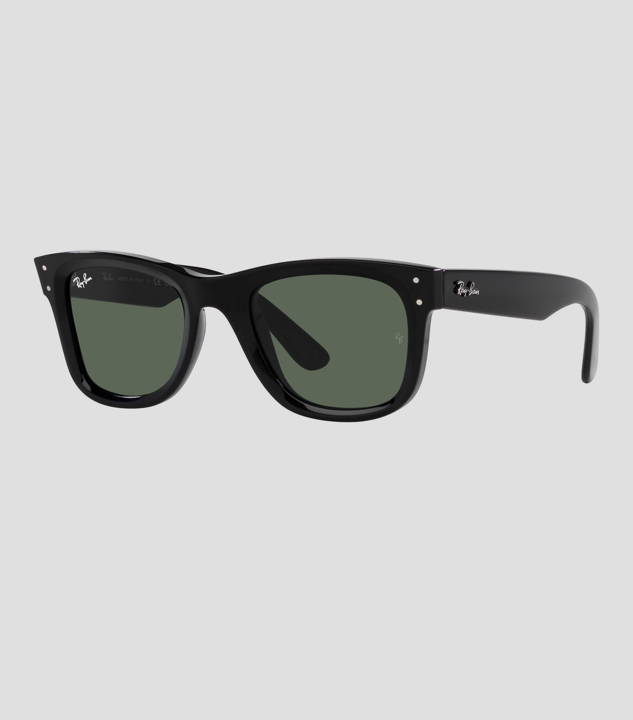 Lentes de sol Cuadrados Reverse Negros Unisex