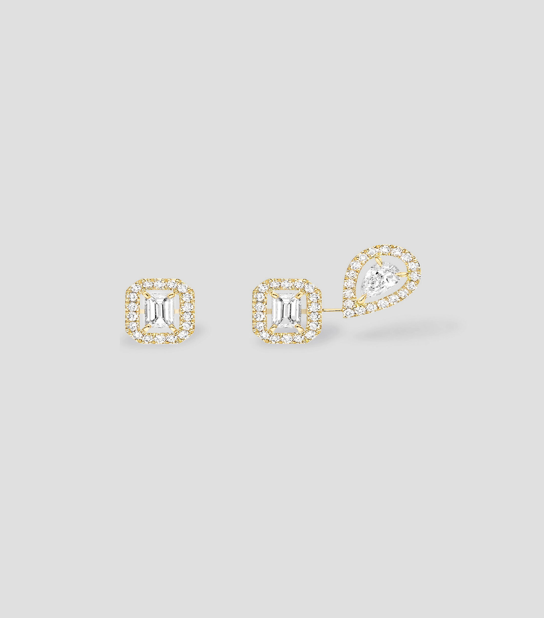 Aretes en oro 18 Kts My Twin Mujer