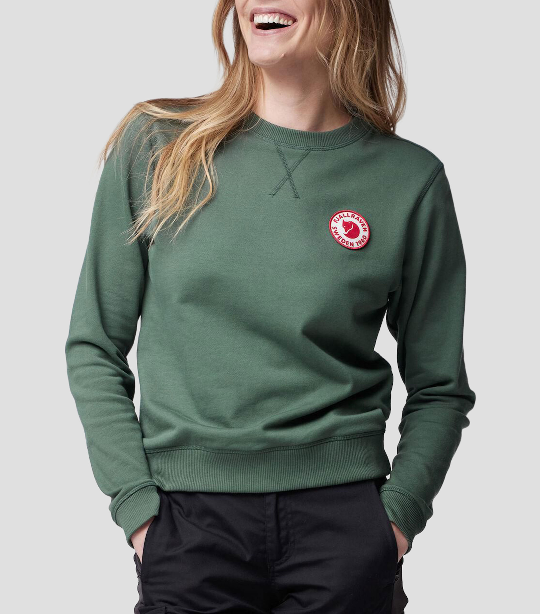 Suéter cuello redondo Mujer