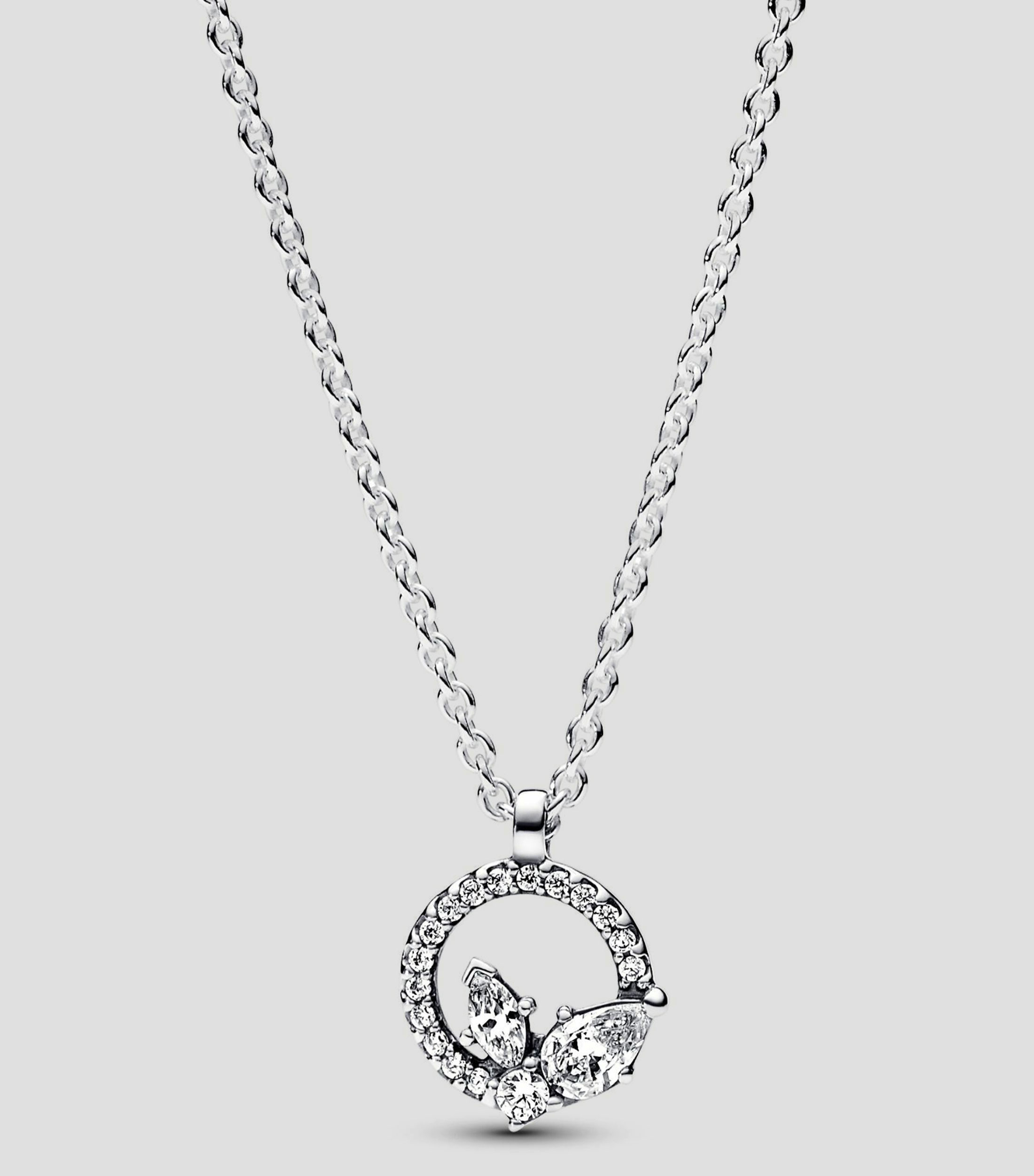 Collar en plata .925 con zirconia cúbica Pandora Timeless Mujer