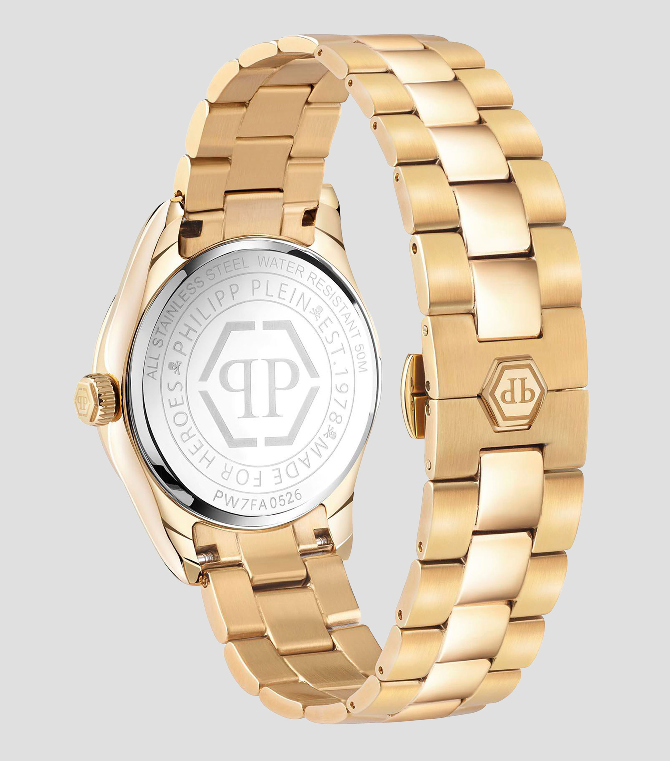 Reloj para Mujer Queen Supreme casual dorado