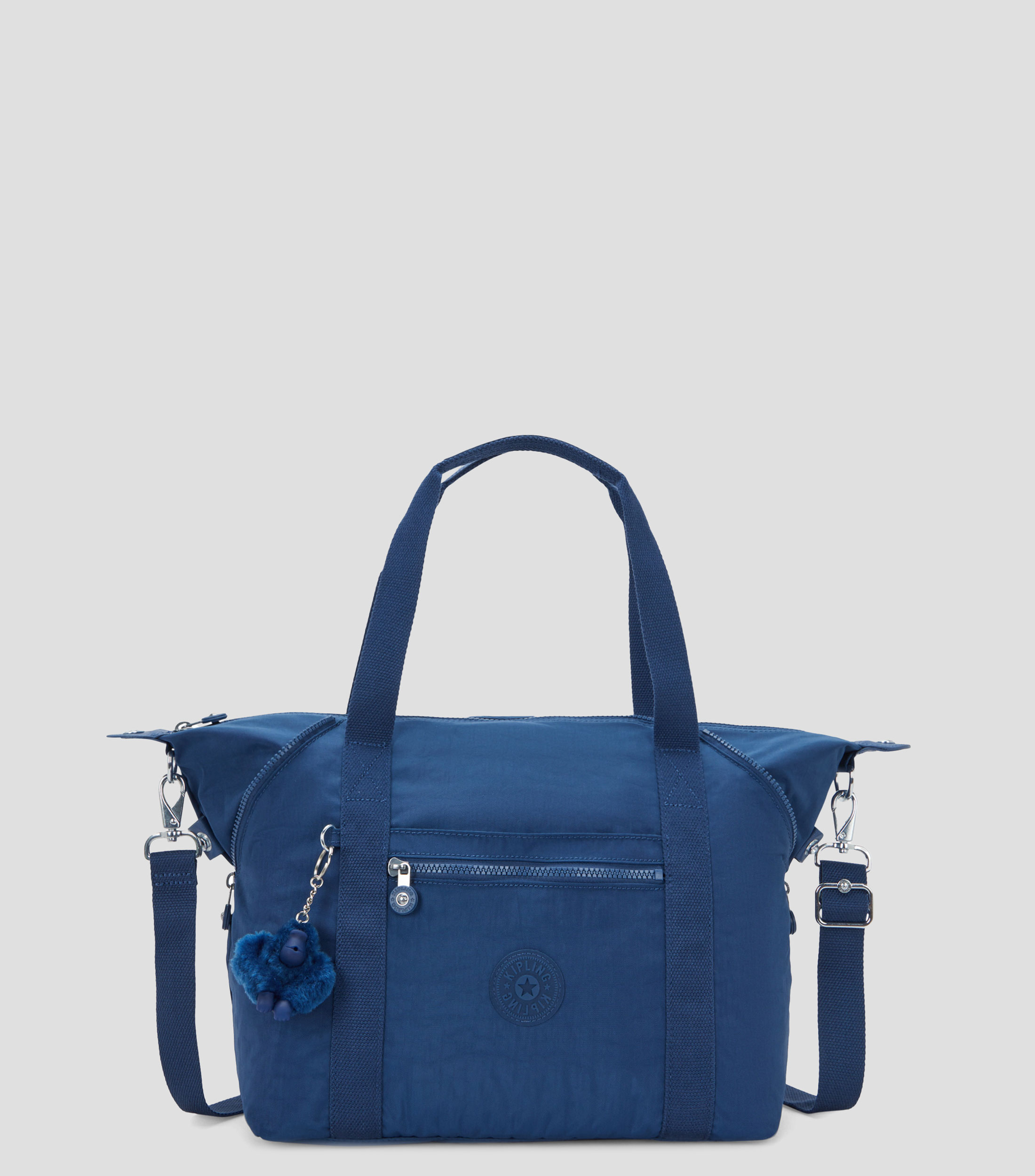 Bolsa Tote Azul Art Casual lisa Mujer