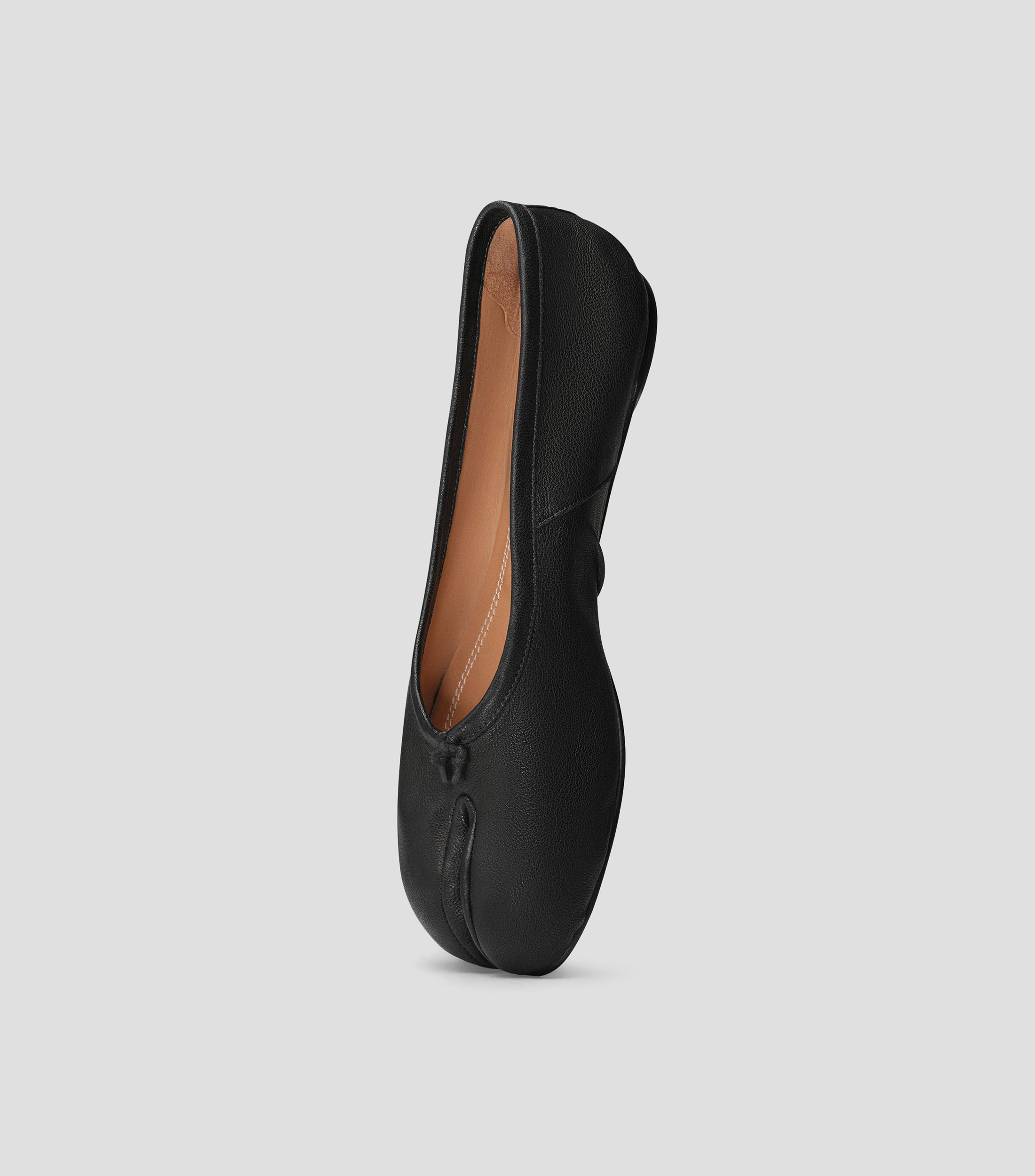 Flats Tabi en piel Mujer